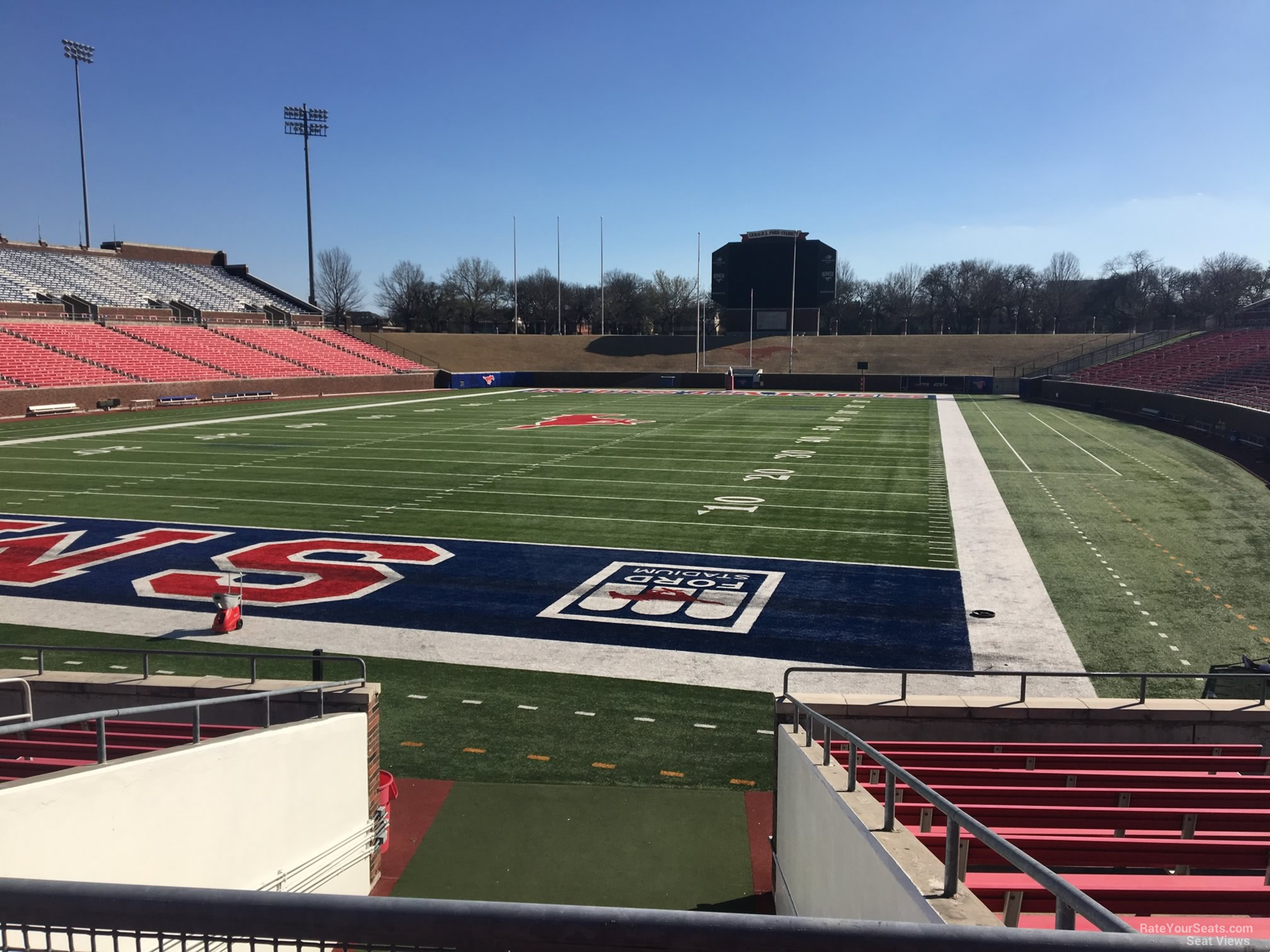 section 112, row 13 seat view  - gerald ford stadium