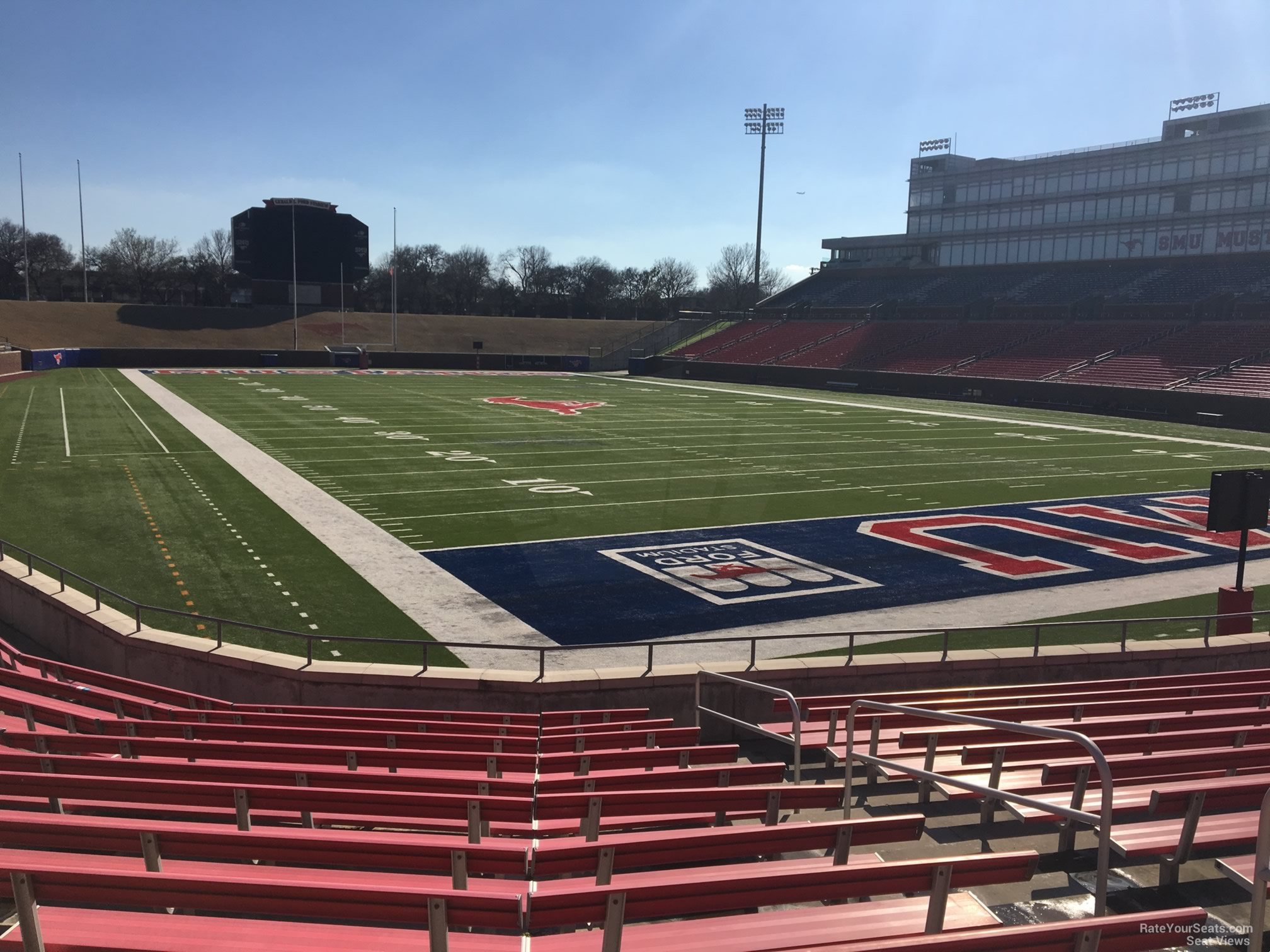 section 117, row 13 seat view  - gerald ford stadium