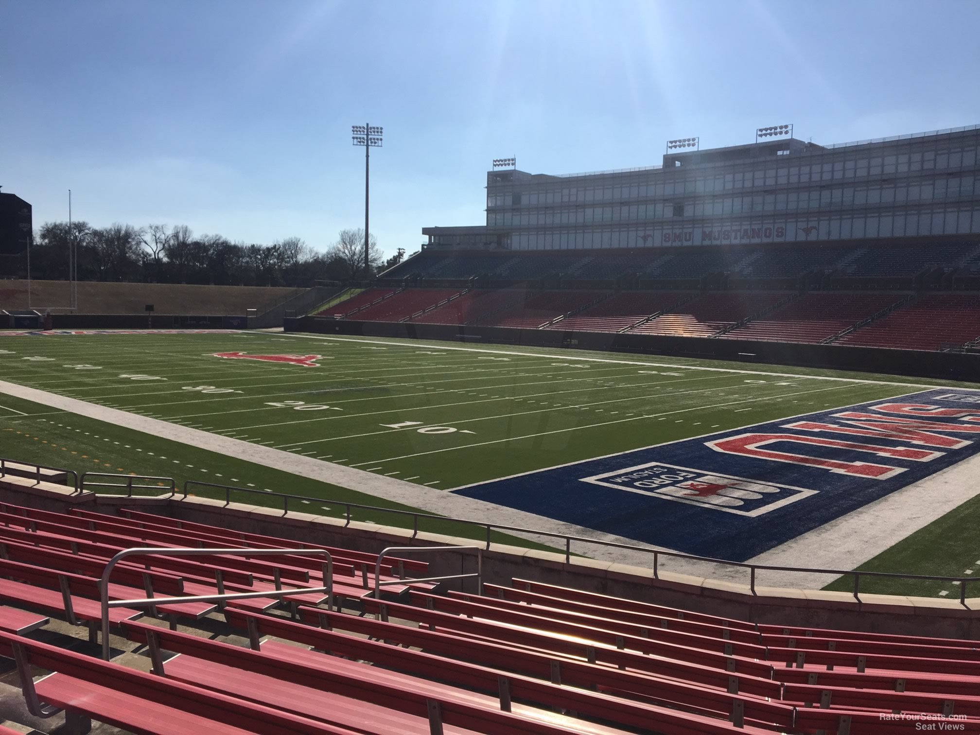 section 119, row 13 seat view  - gerald ford stadium