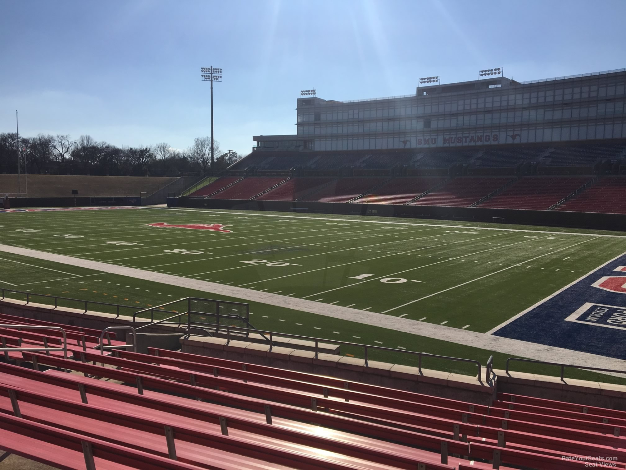 section 120, row 13 seat view  - gerald ford stadium