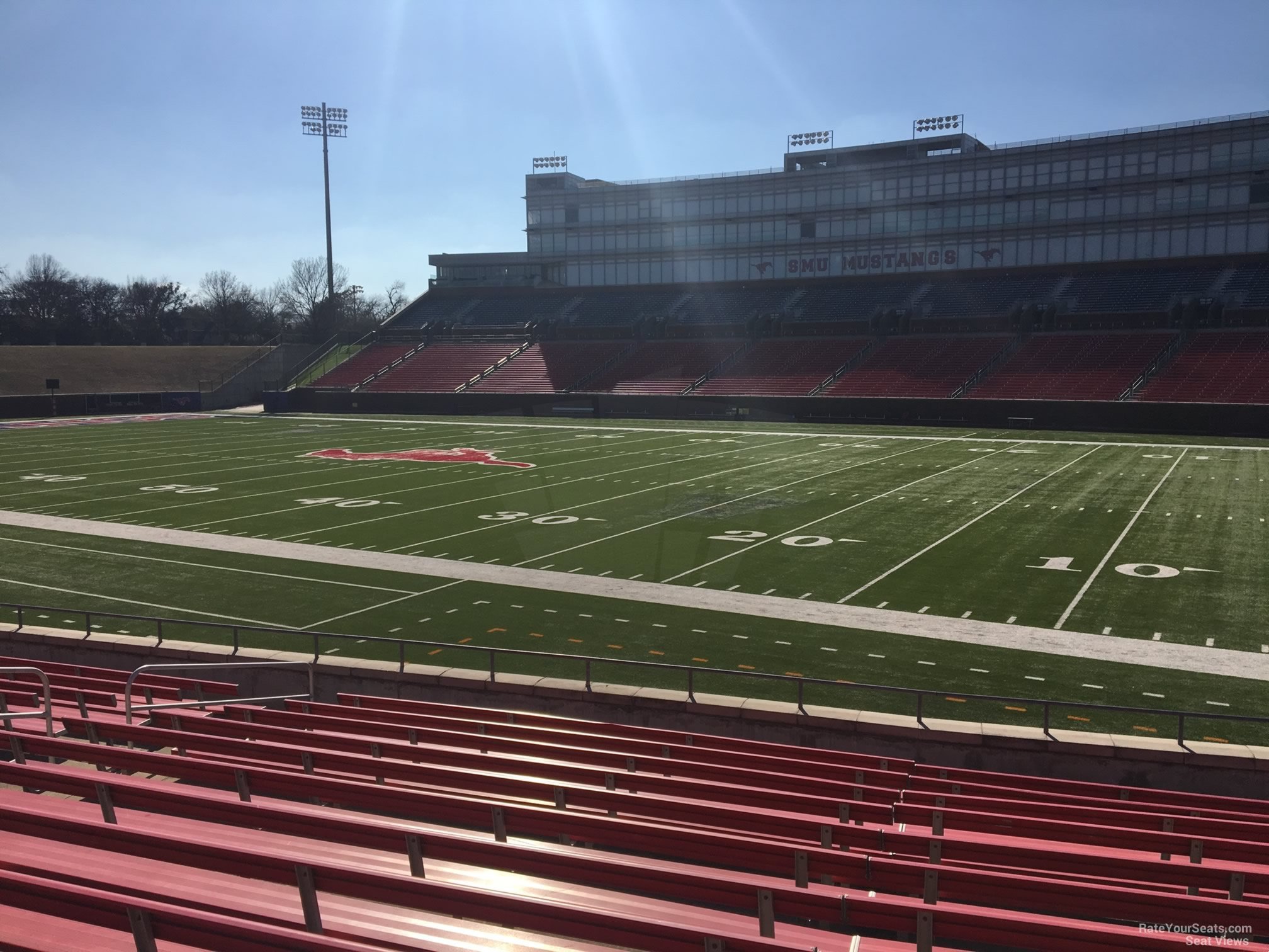 section 121, row 13 seat view  - gerald ford stadium