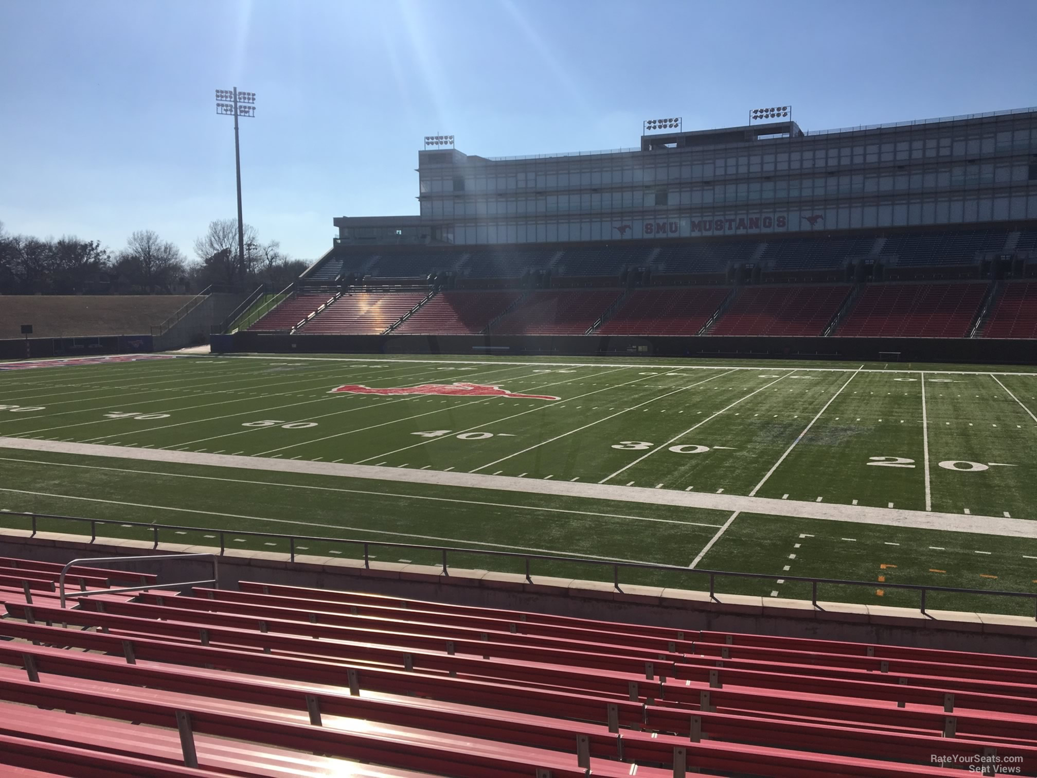 section 122, row 13 seat view  - gerald ford stadium