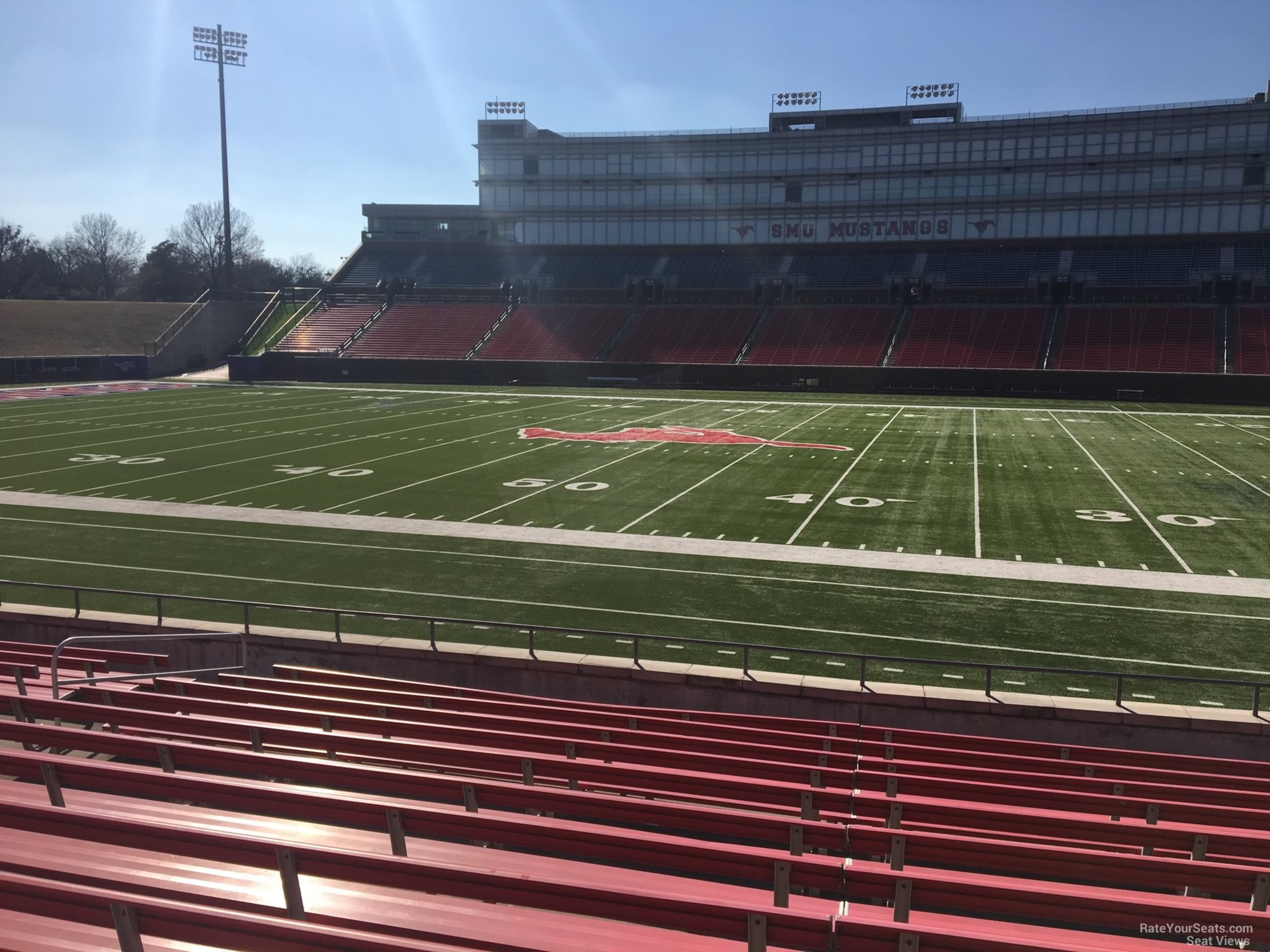 section 123, row 13 seat view  - gerald ford stadium