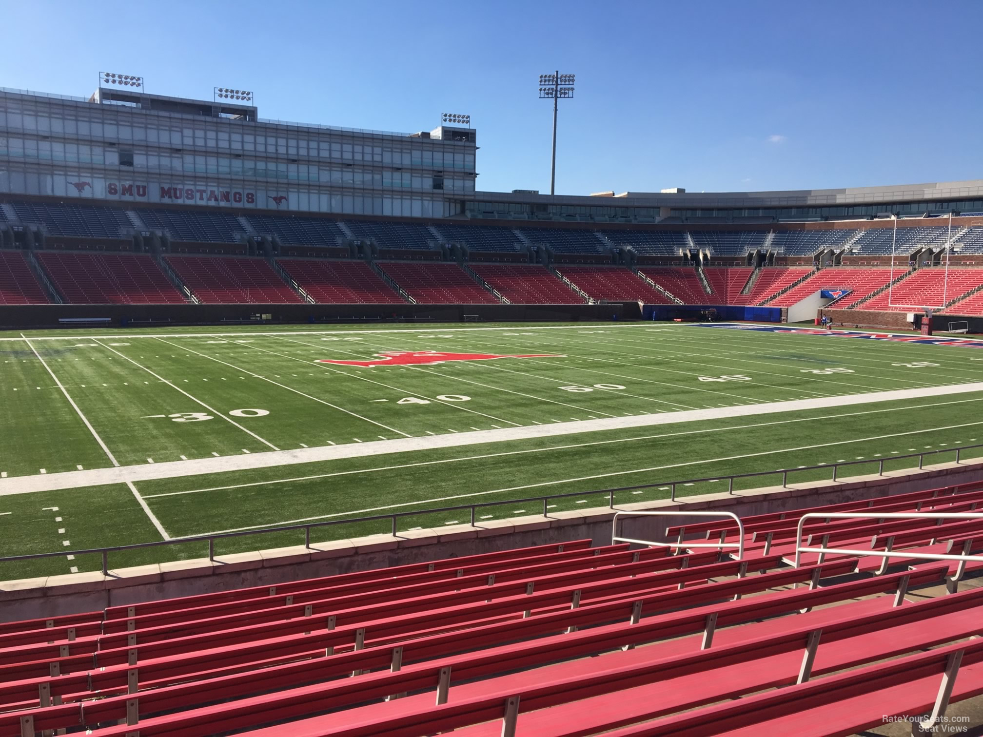 section 126, row 13 seat view  - gerald ford stadium