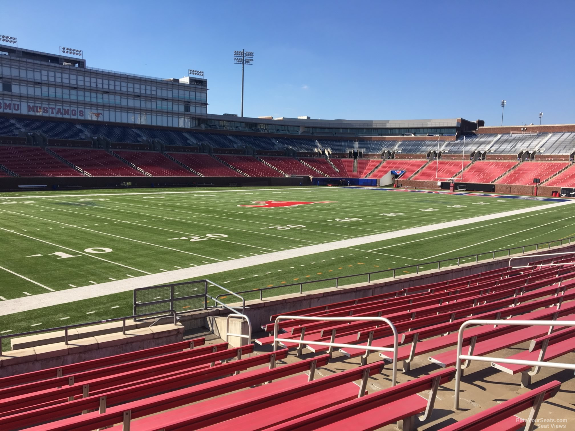 section 128, row 13 seat view  - gerald ford stadium