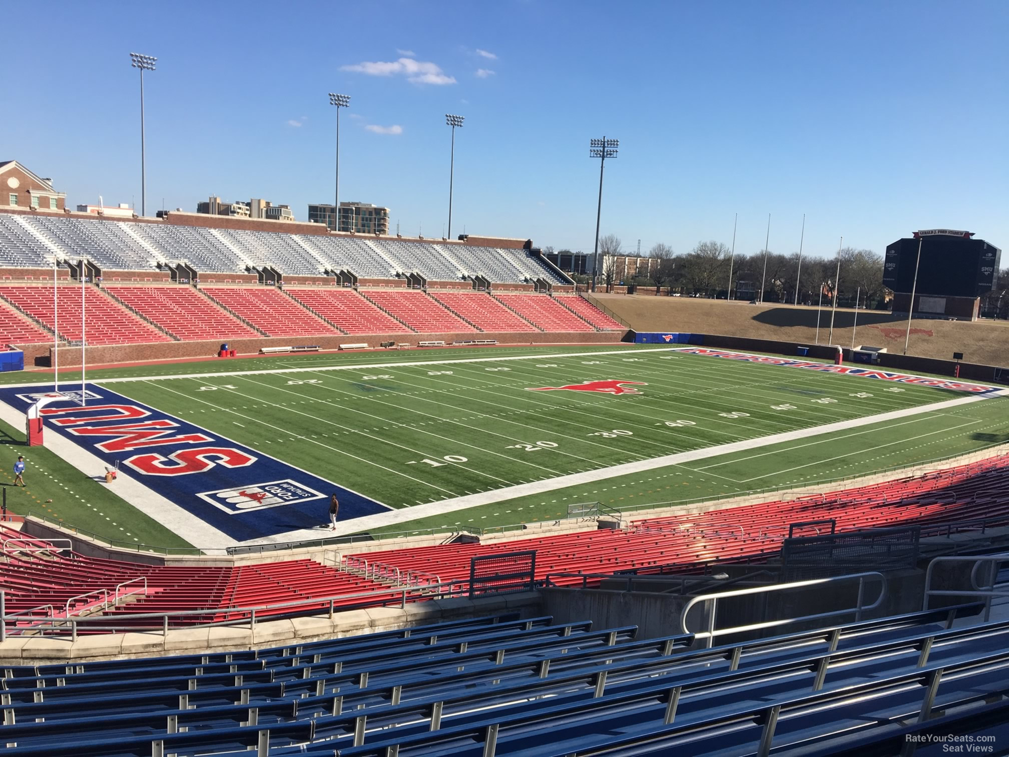 section 209, row 13 seat view  - gerald ford stadium