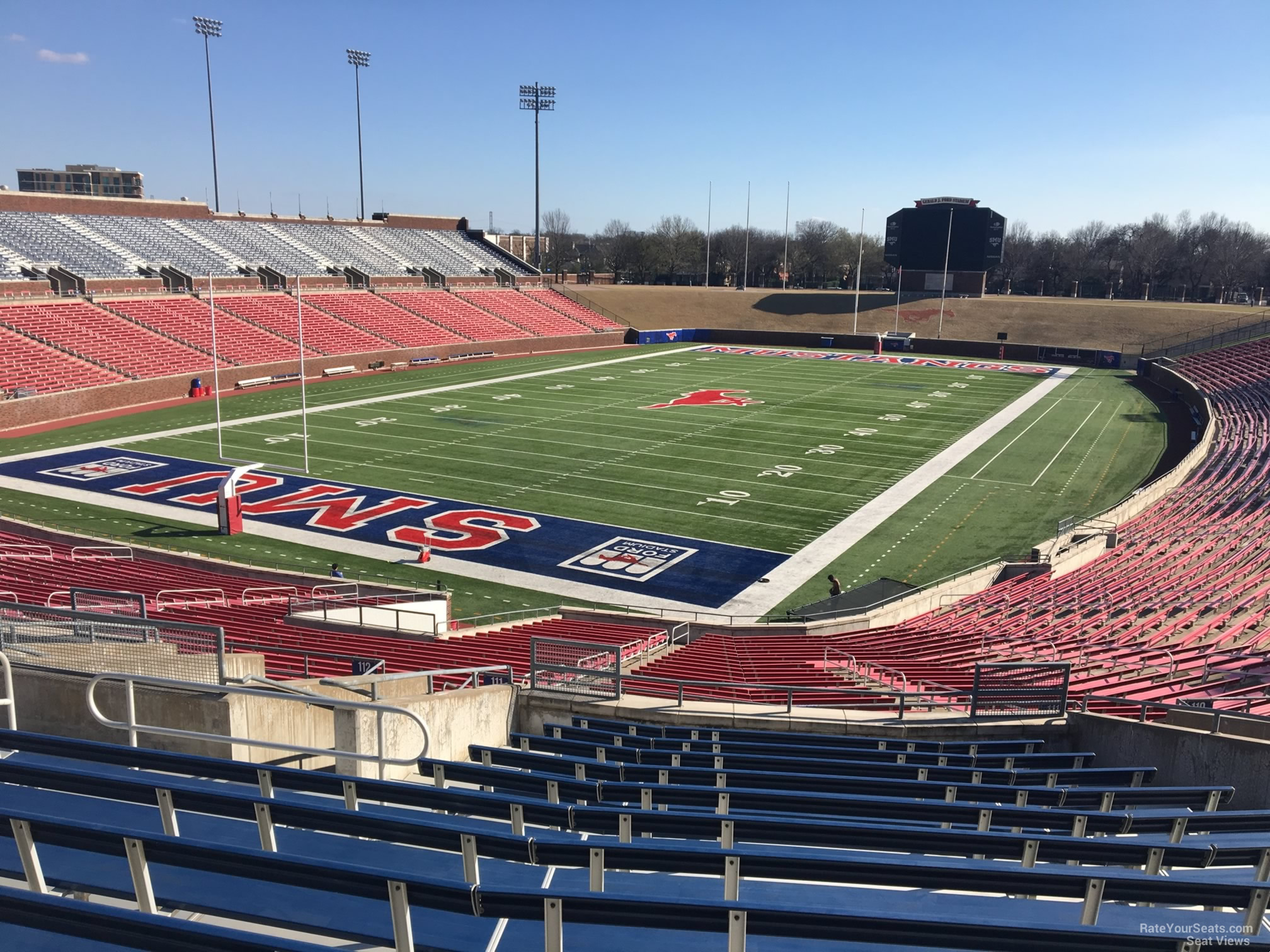 section 211, row 13 seat view  - gerald ford stadium