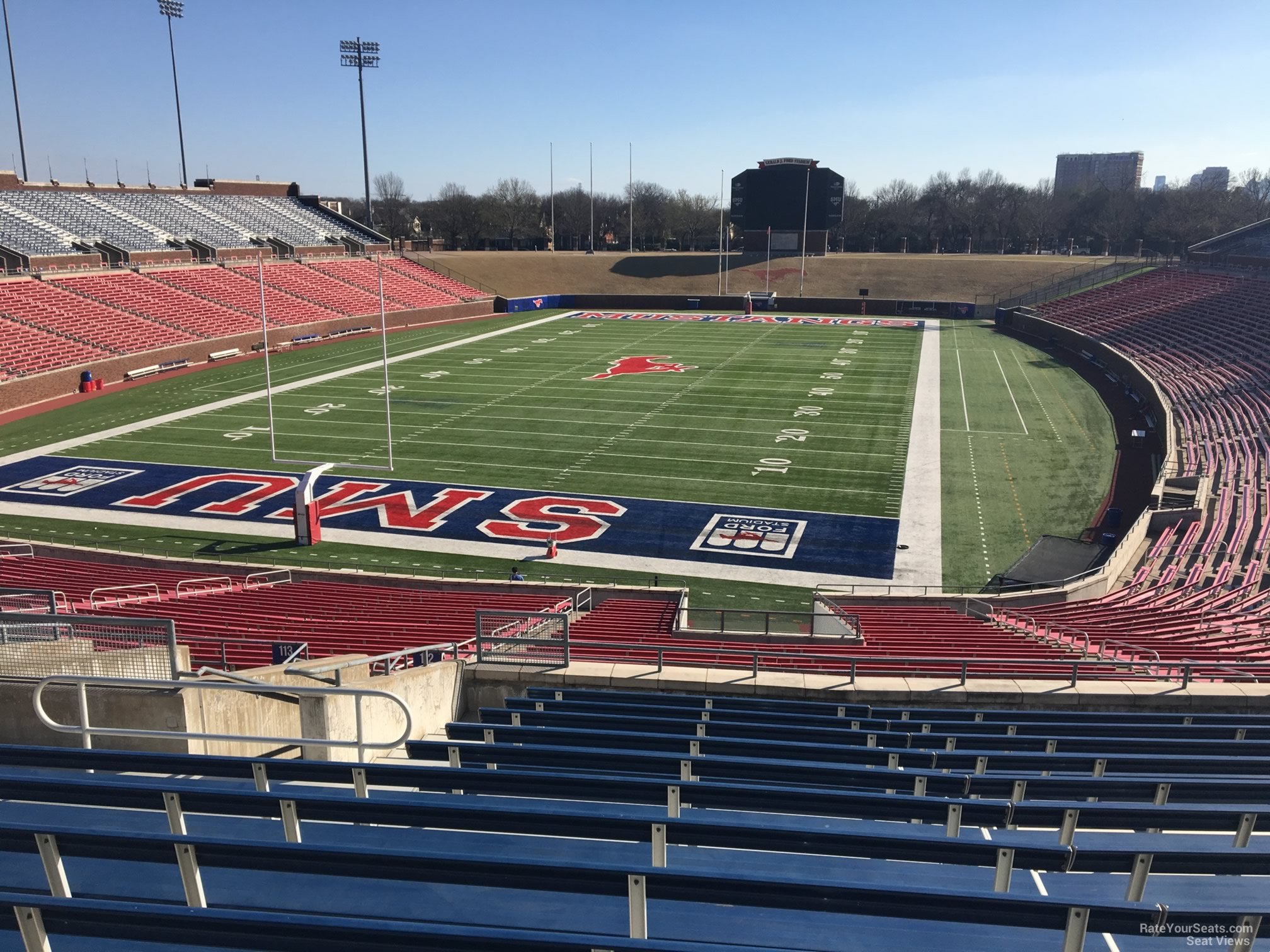 section 212, row 13 seat view  - gerald ford stadium