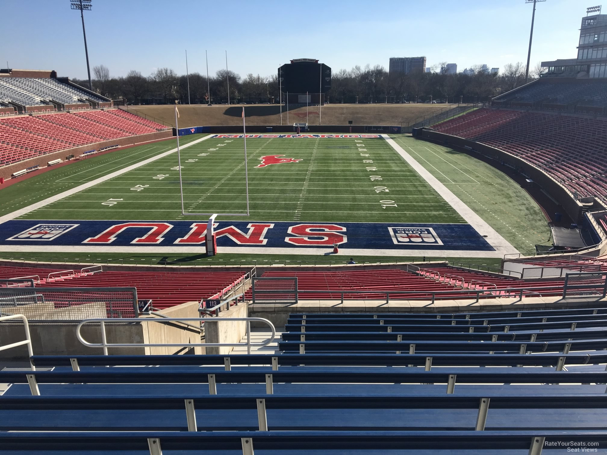 section 213, row 13 seat view  - gerald ford stadium