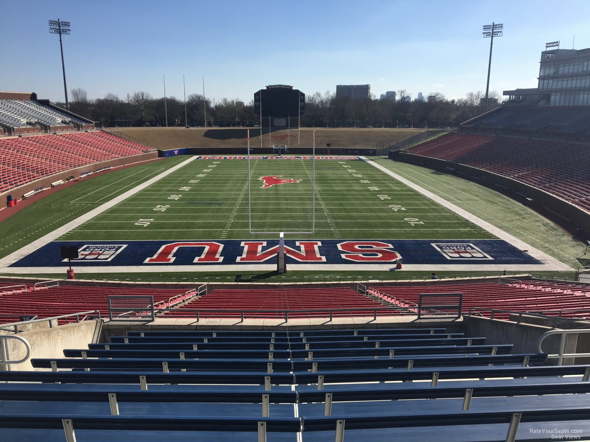 section 214, row 13 seat view  - gerald ford stadium