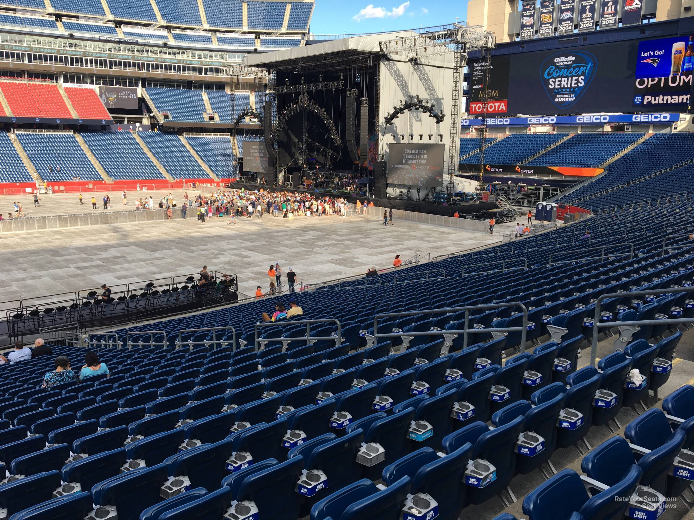 Gillette Stadium Floor Seats View 57 - 8u46f7n