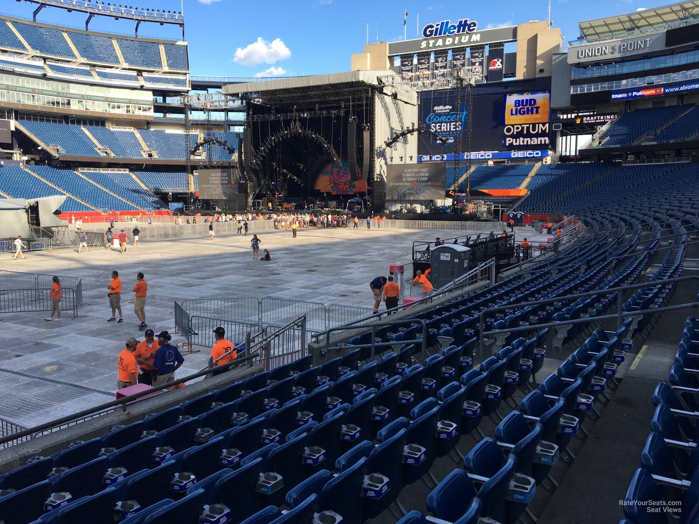 Section 134 Gillette Stadiumfav Events