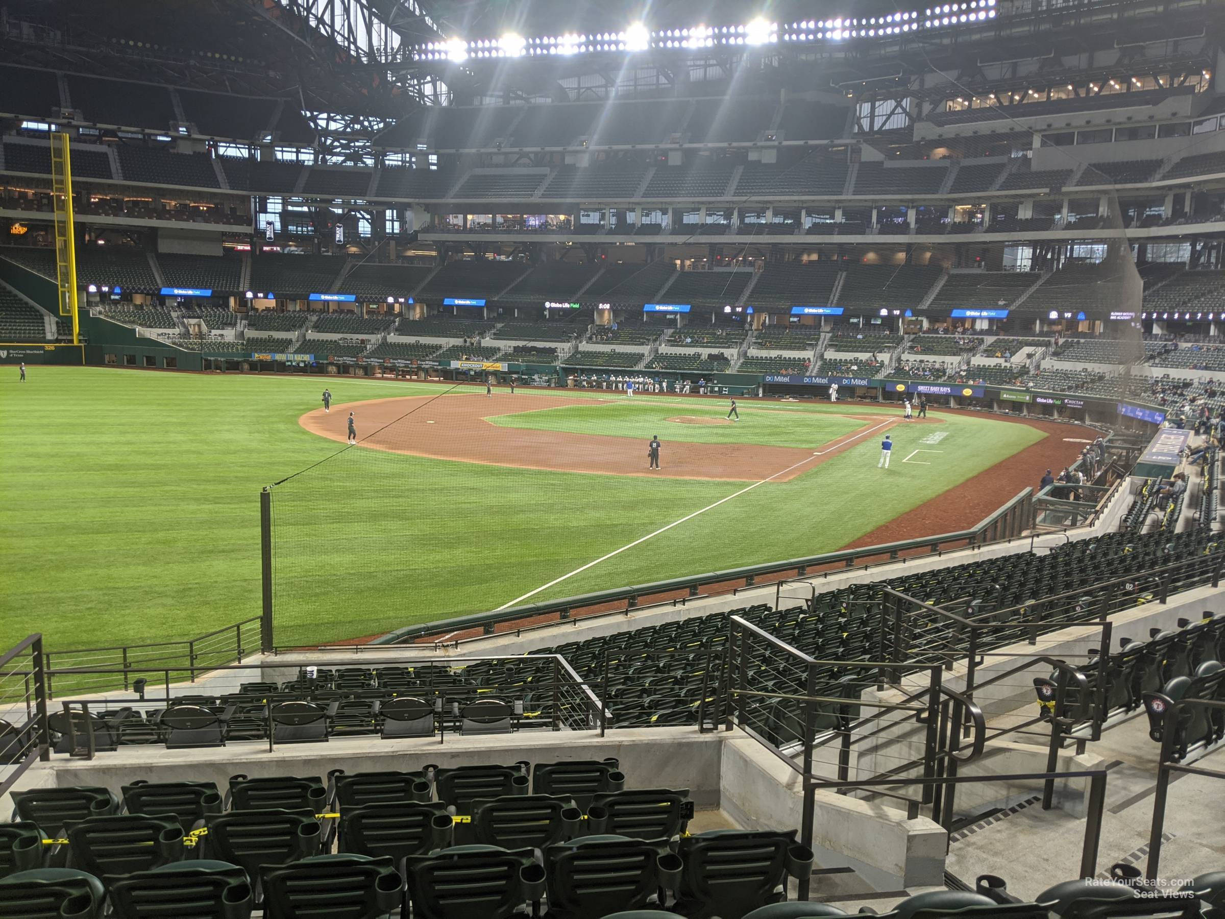 Seats to be added to convert Globe Life Park into a football field