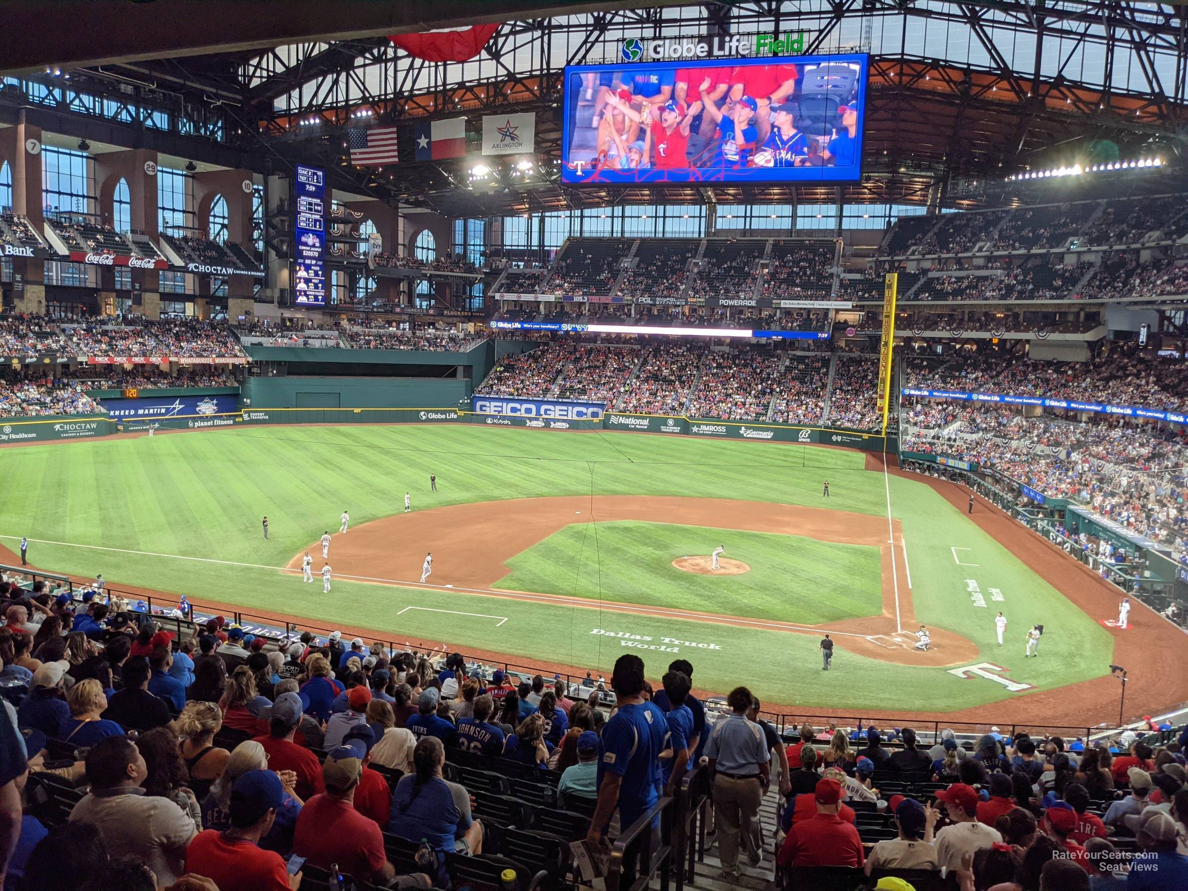 section 111, row 16 seat view  - globe life field