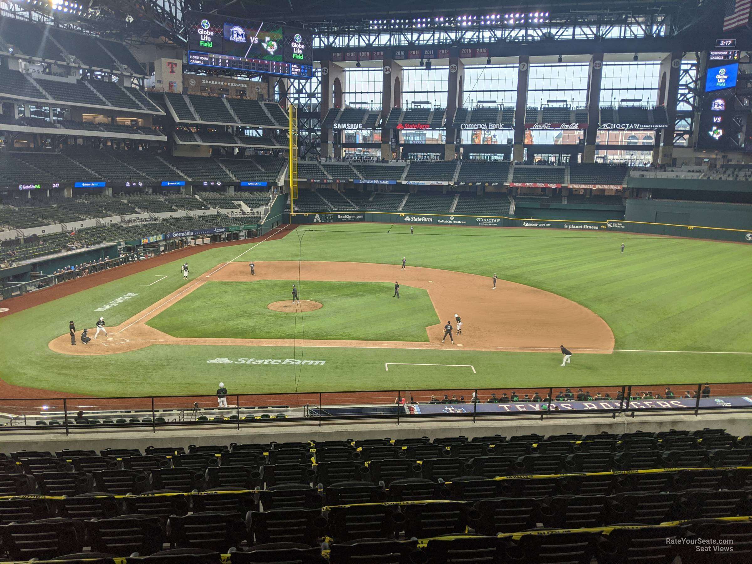 section 119, row 10 seat view  - globe life field
