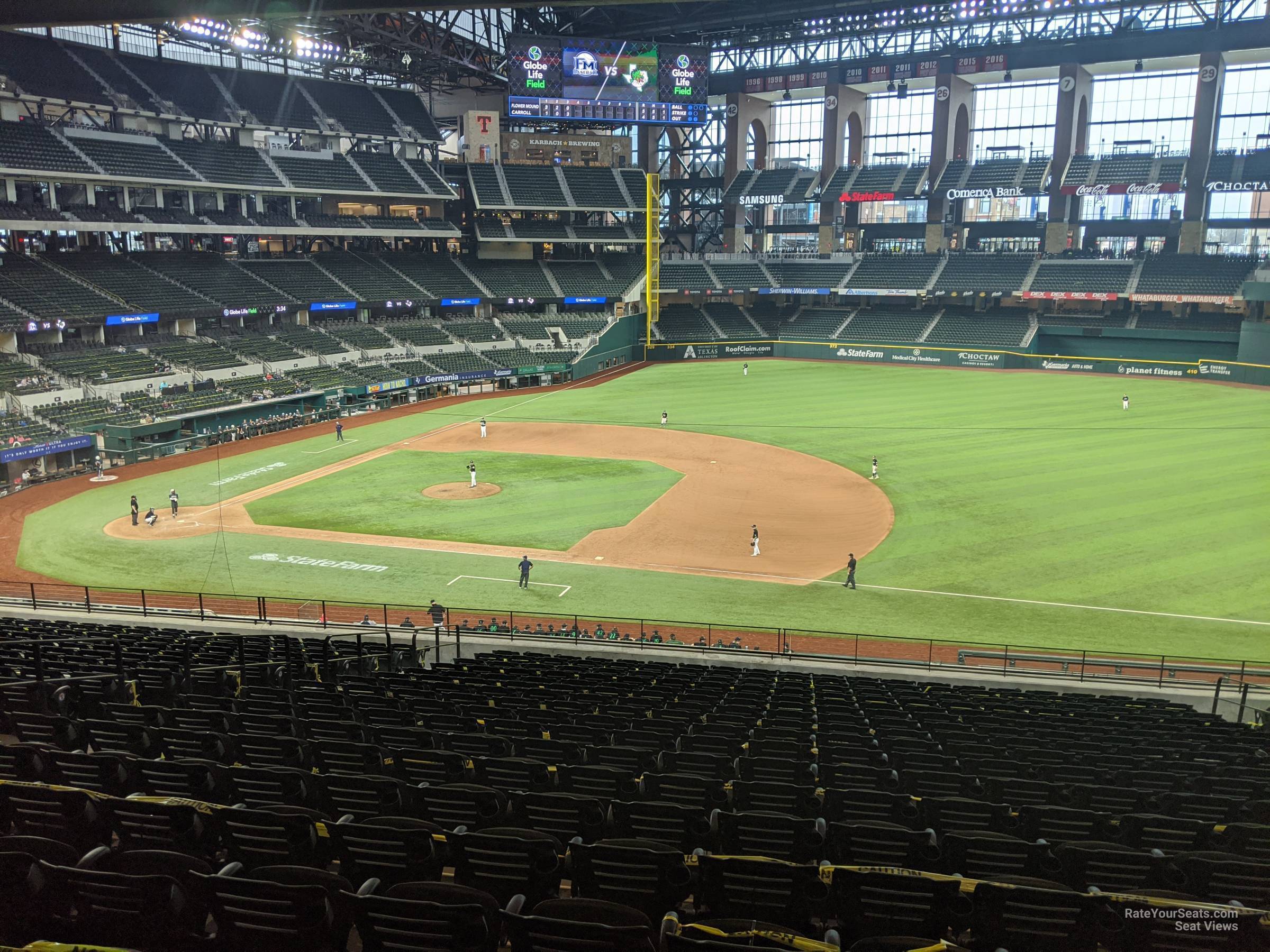 Globe Life Field Seat View - 4k3yfoh
