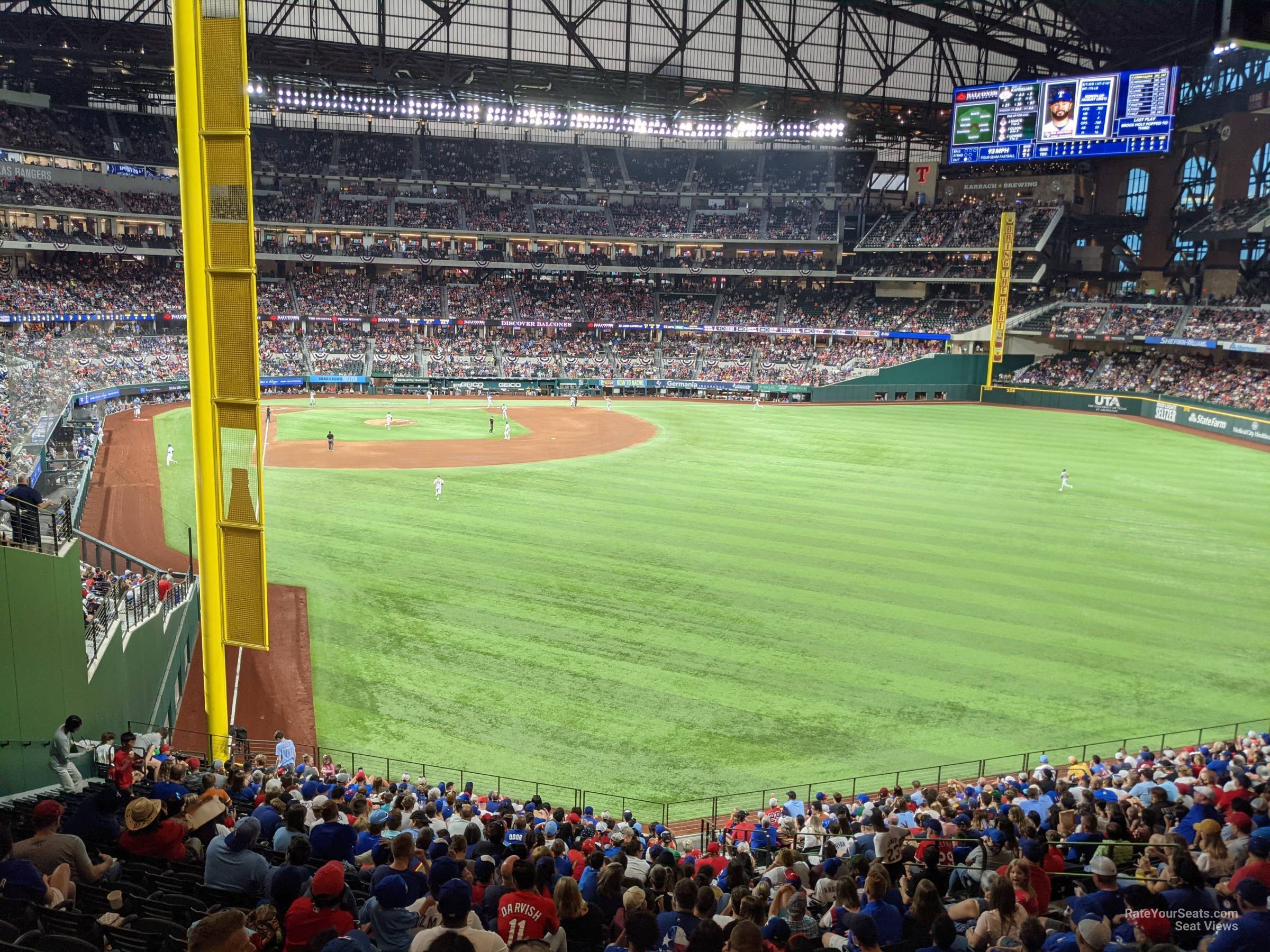 section 128, row 24 seat view  - globe life field