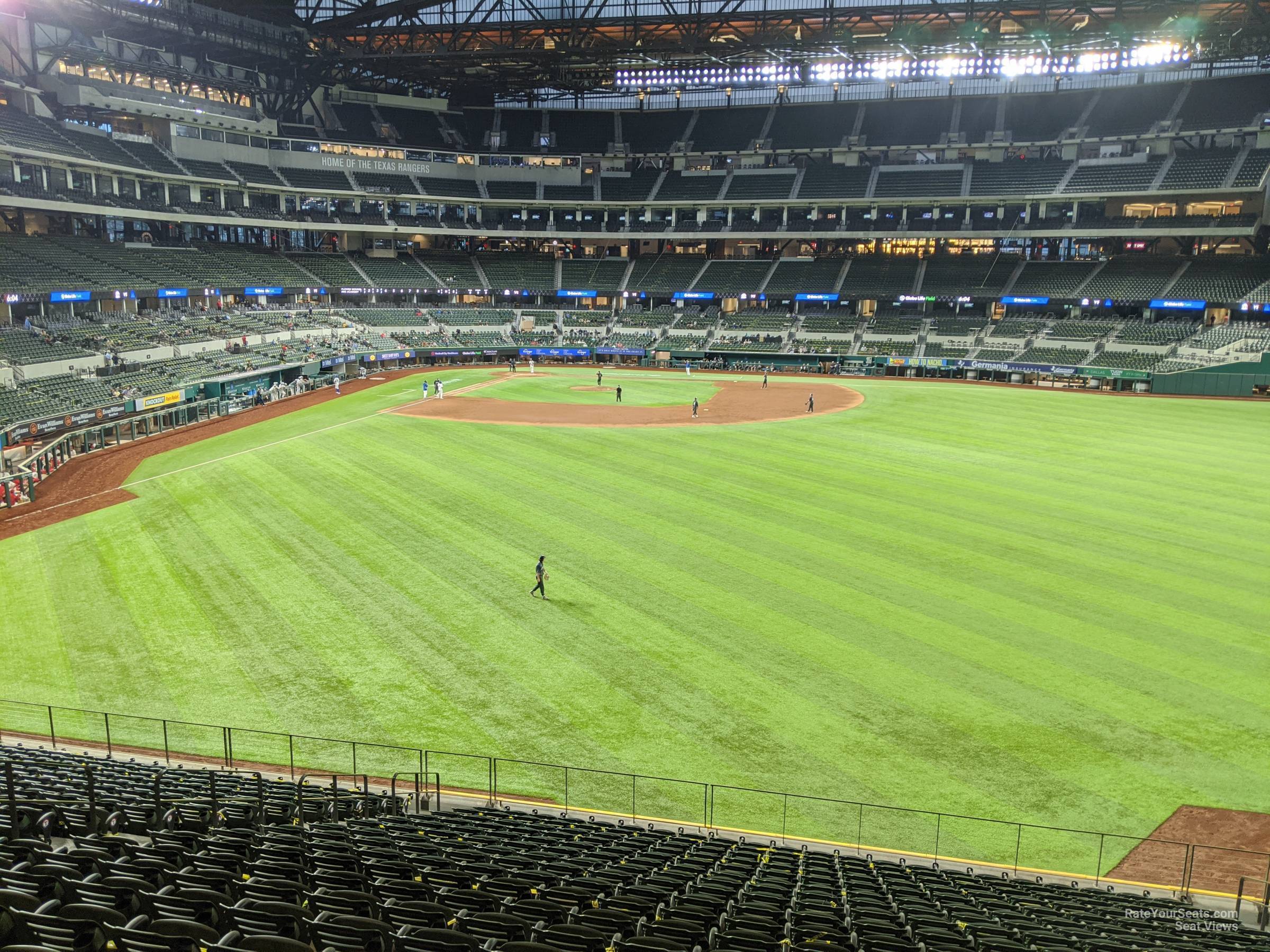 section 131, row 19 seat view  - globe life field