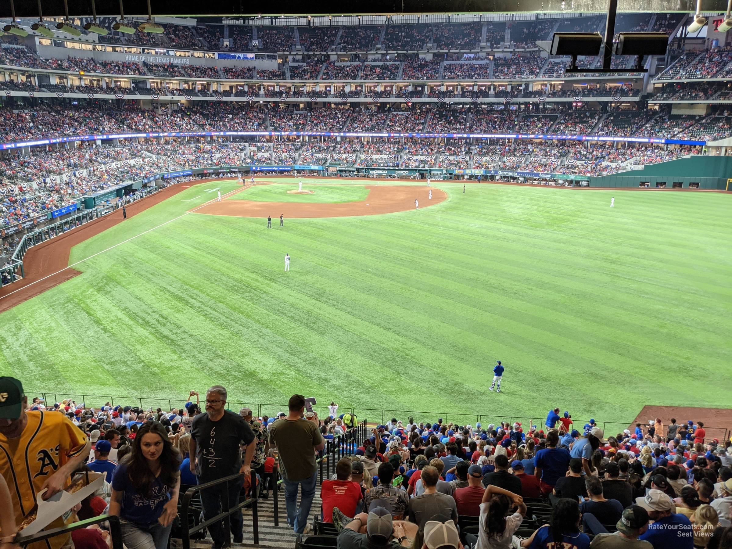 section 131, row 24 seat view  - globe life field