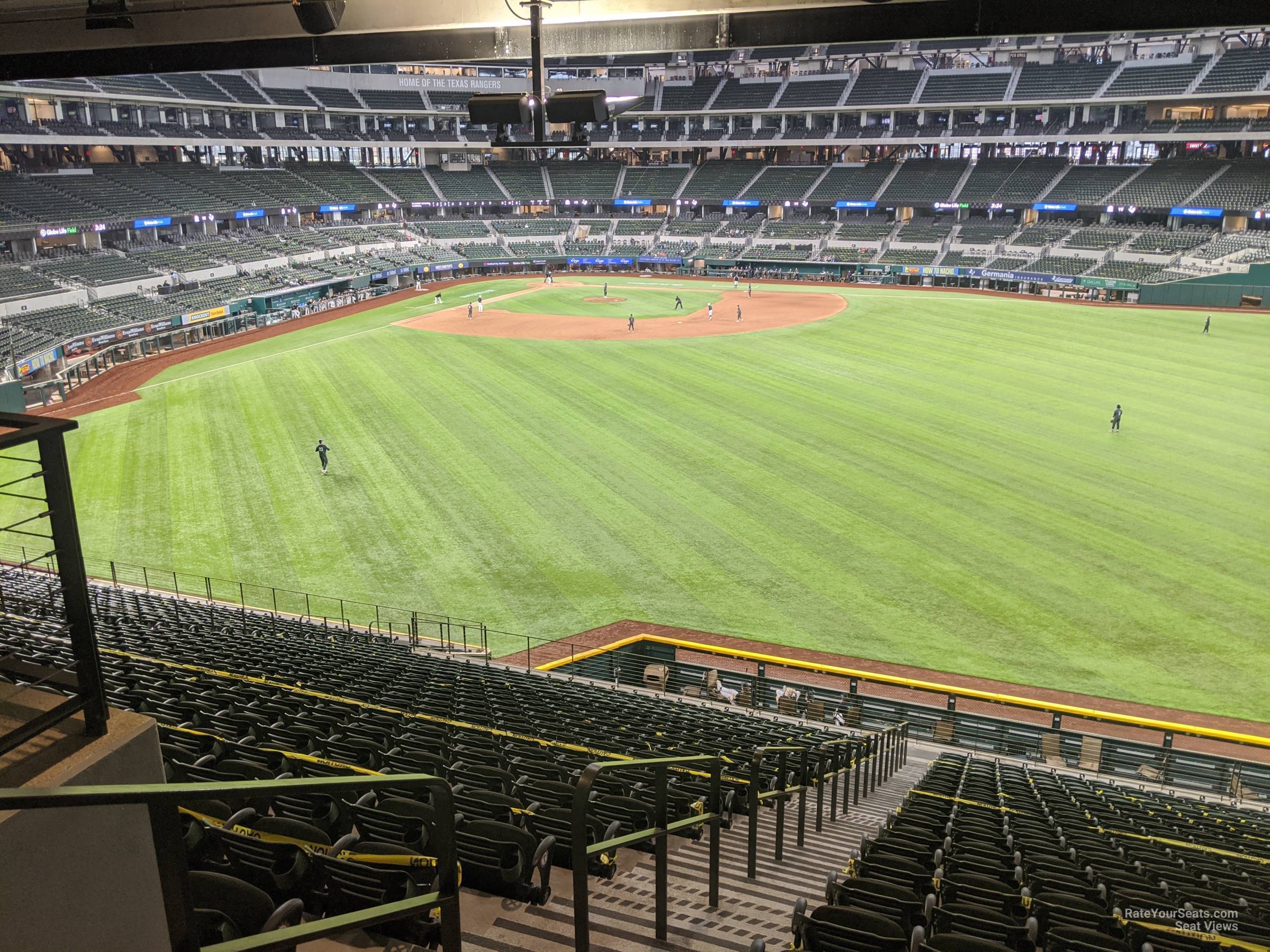 section 133, row 25 seat view  - globe life field