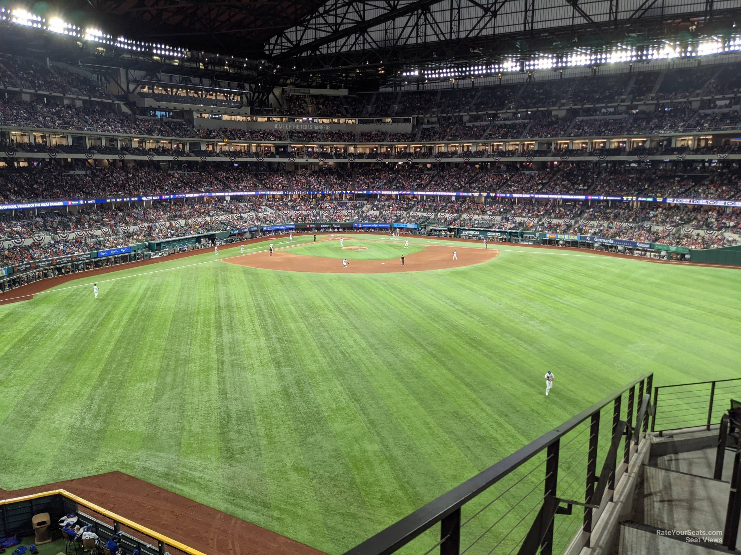 section 134 seat view  - globe life field