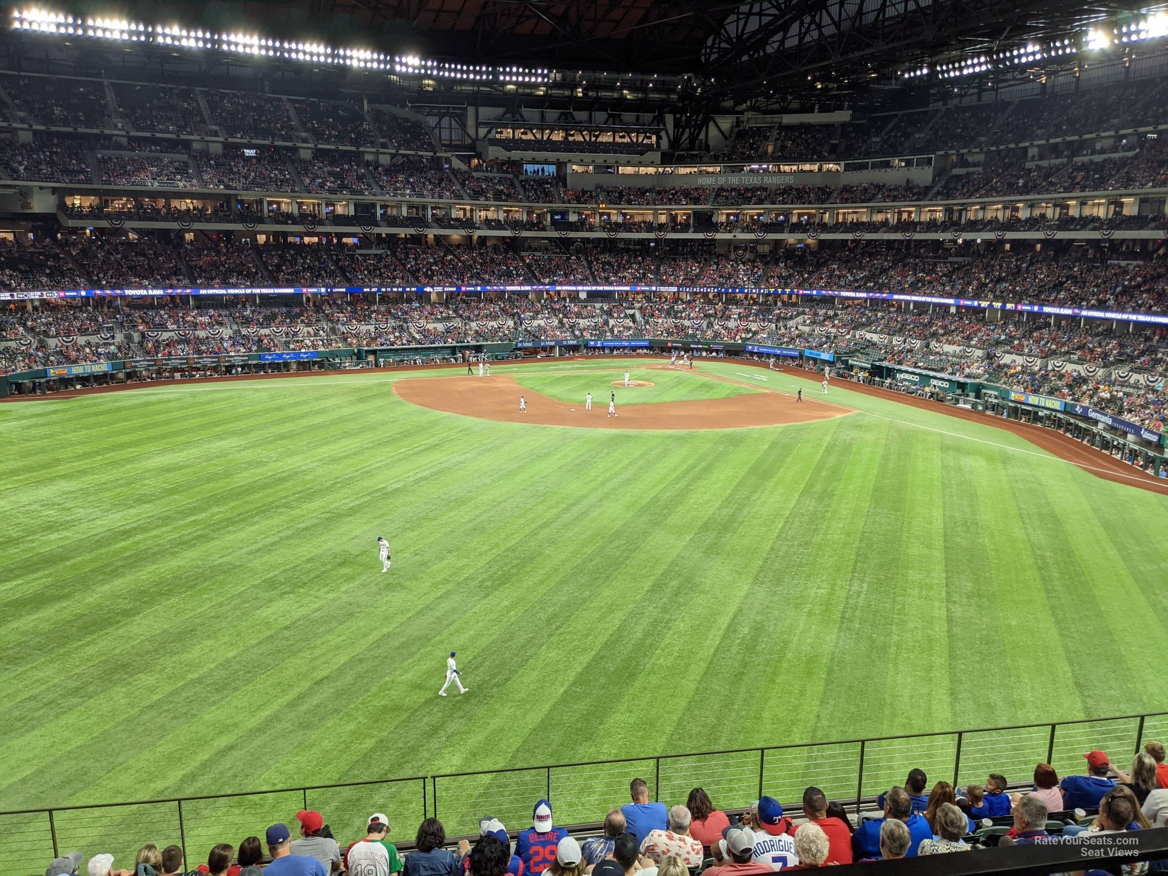 section 137, row 9 seat view  - globe life field
