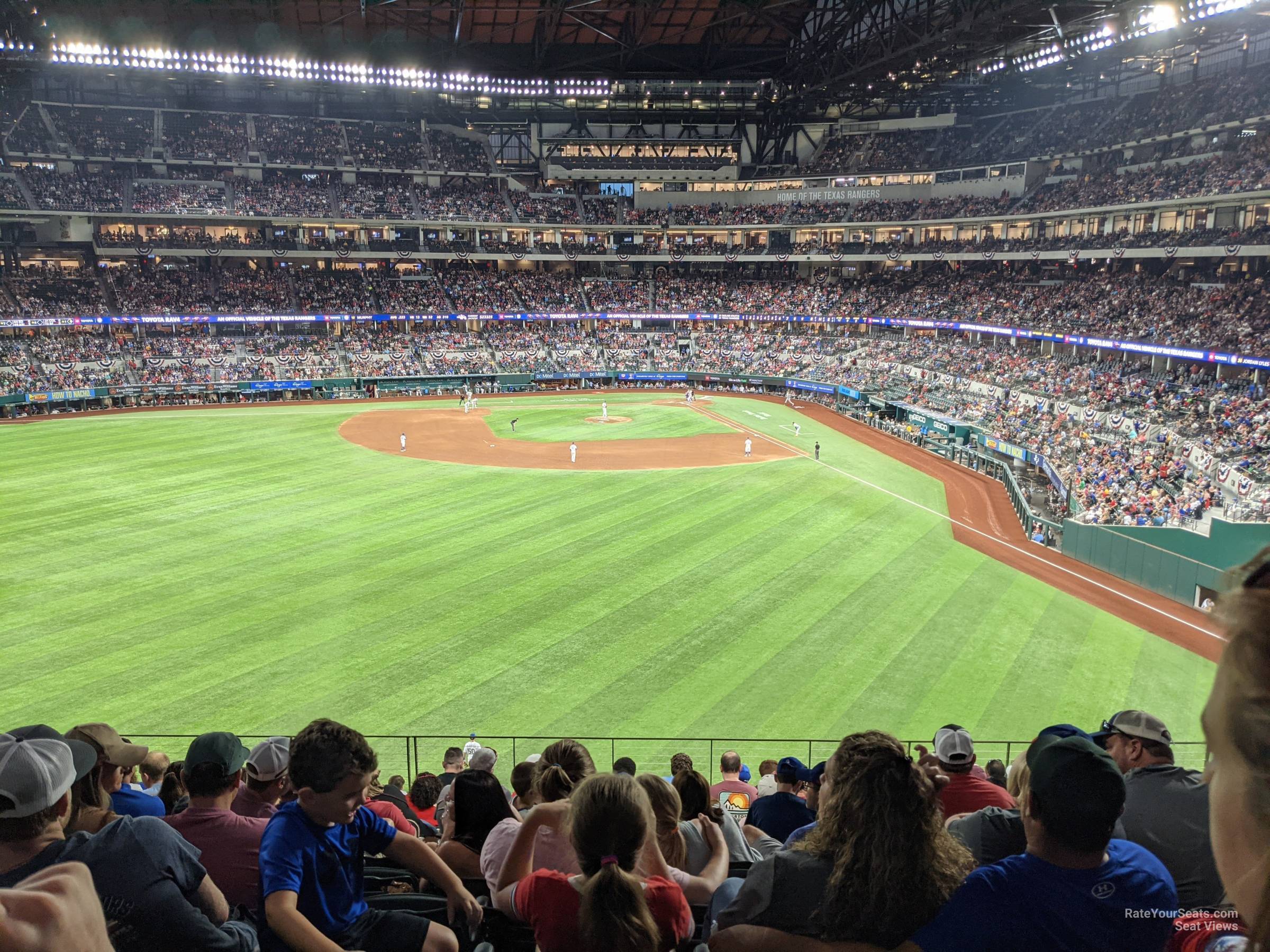 section 139, row 9 seat view  for baseball - globe life field