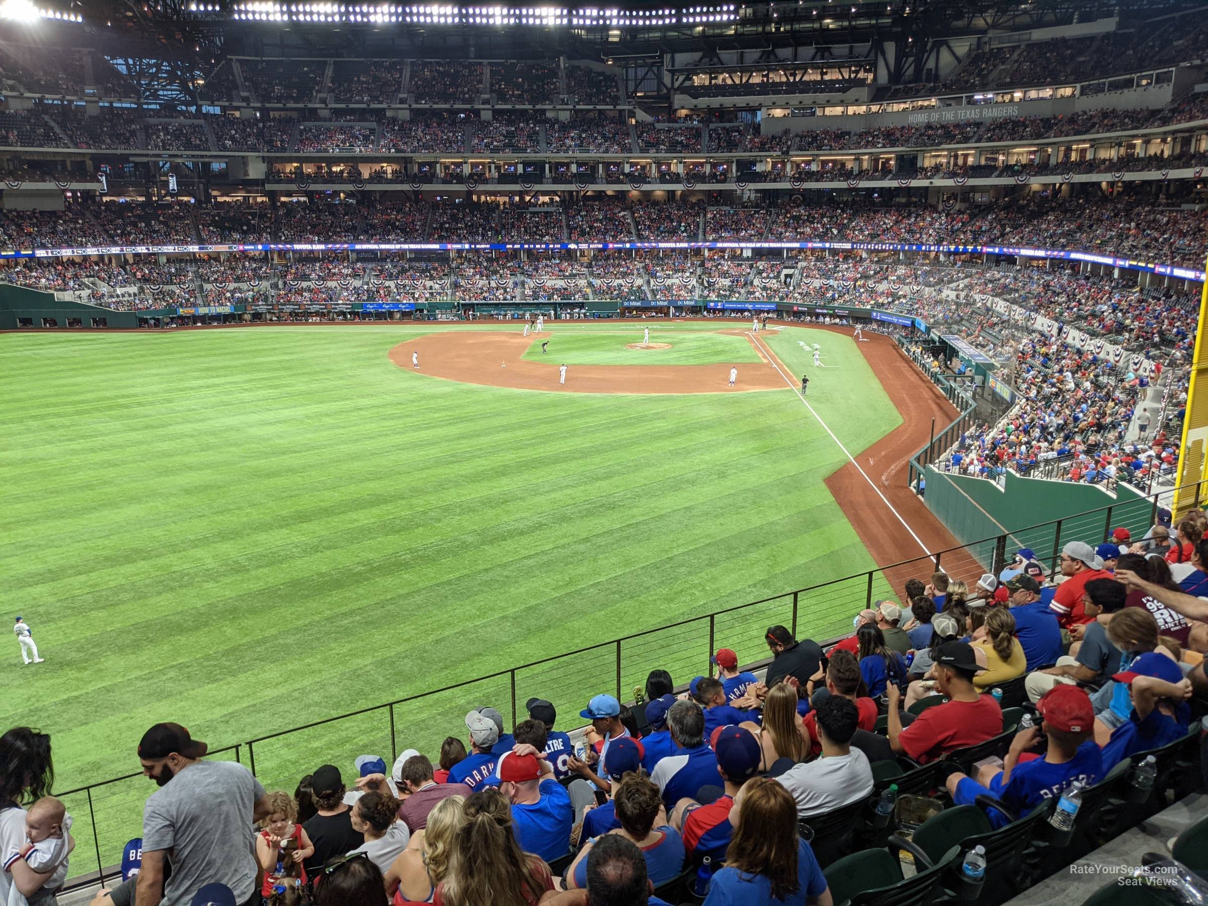 section 141, row 8 seat view  - globe life field