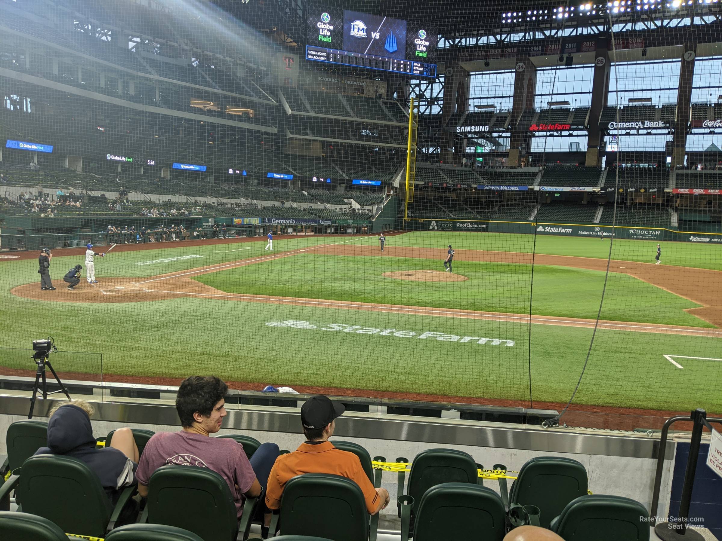 Seat View for Globe Life Field Section 17, Row 5