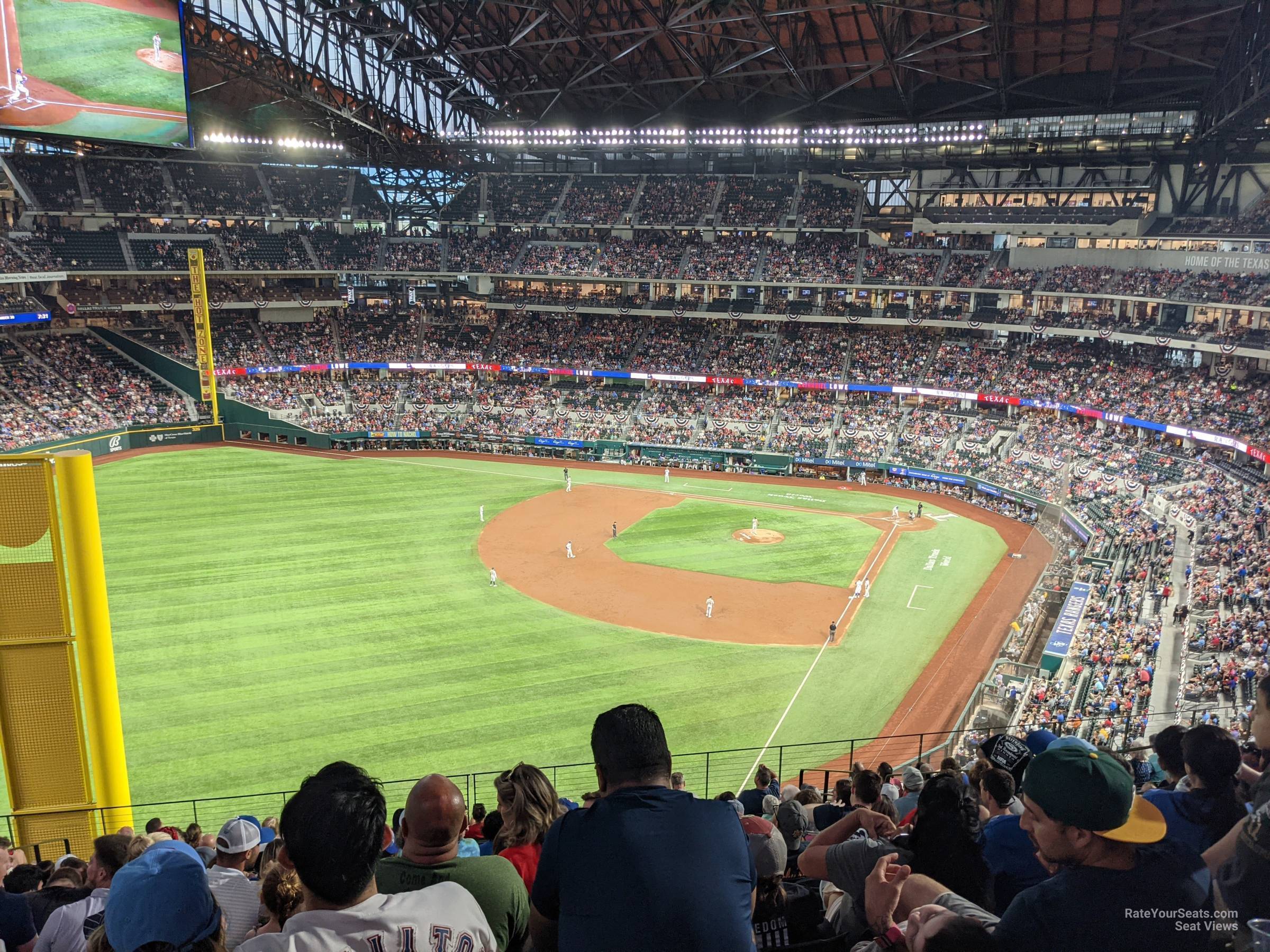 section 202, row 14 seat view  - globe life field