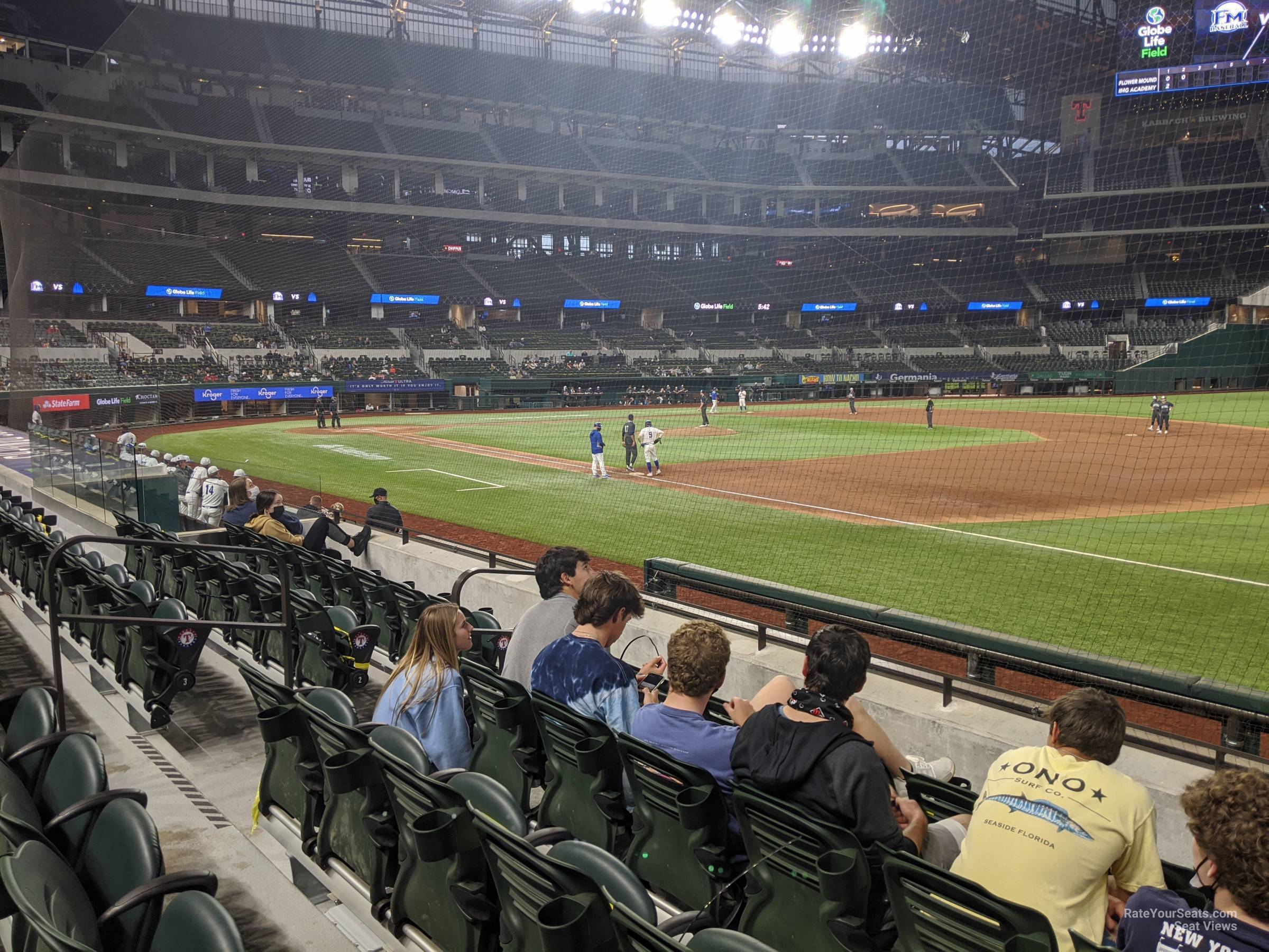 Section 22 at Globe Life Field