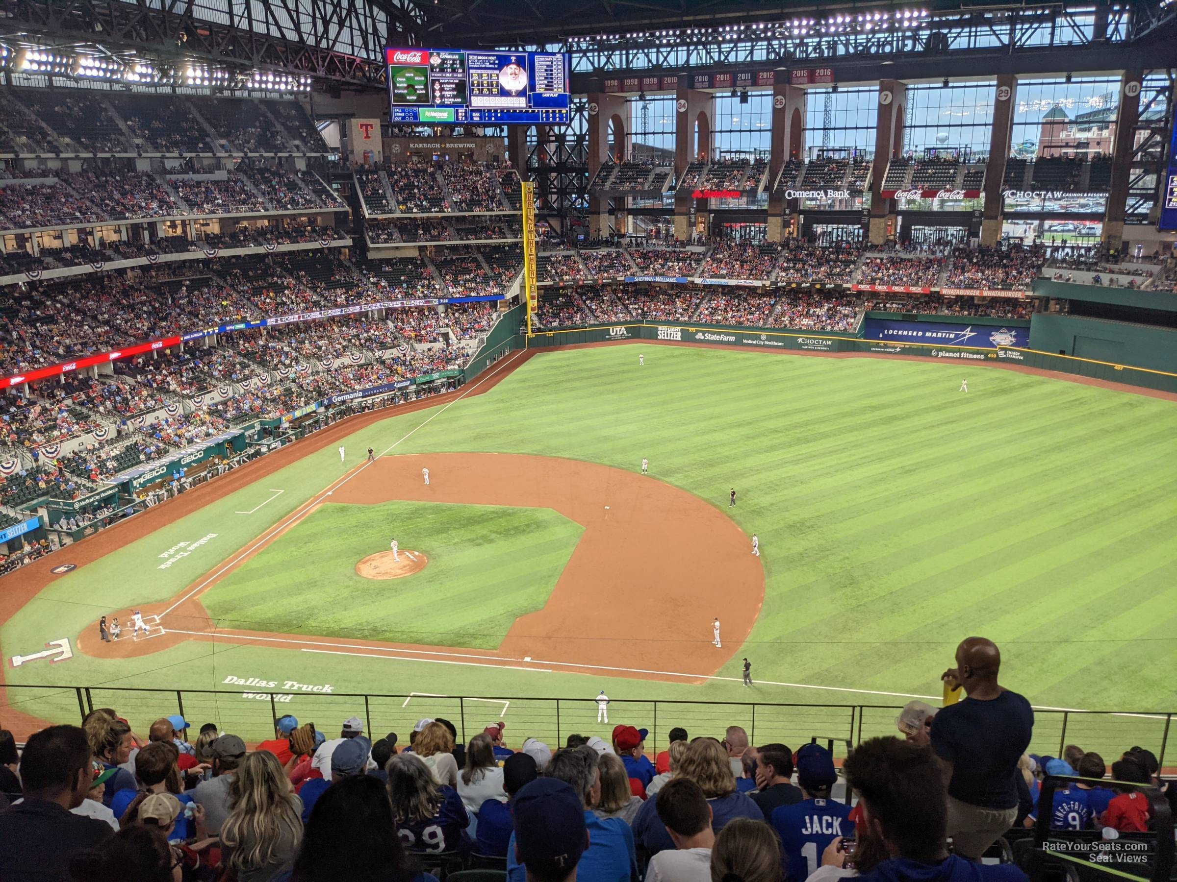 section 224, row 8 seat view  - globe life field