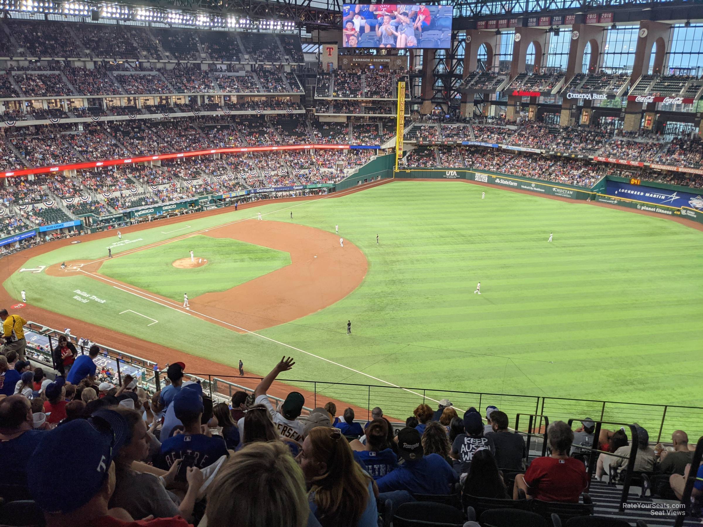section 227, row 8 seat view  - globe life field