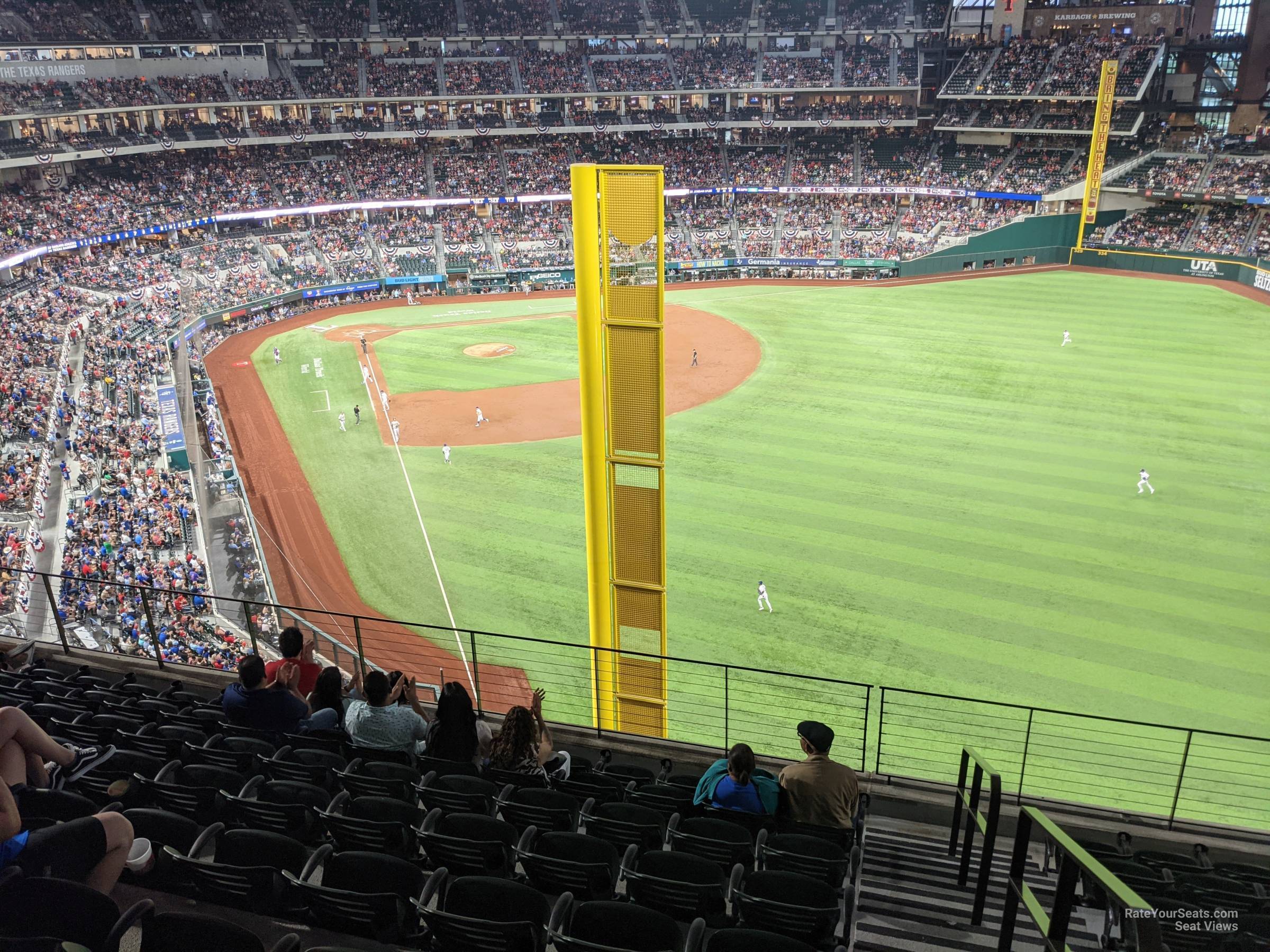 section 231, row 8 seat view  - globe life field