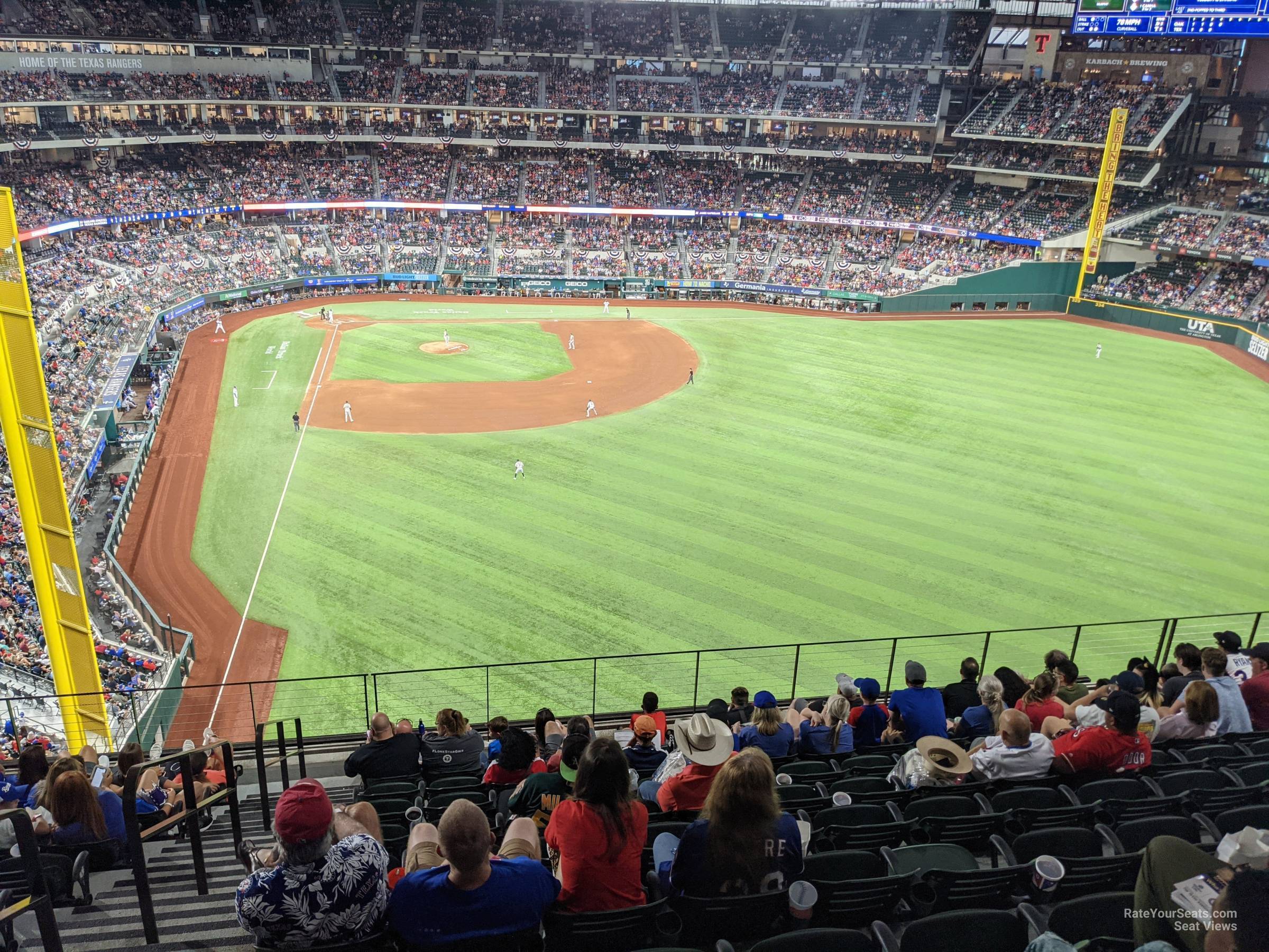 section 233, row 8 seat view  - globe life field