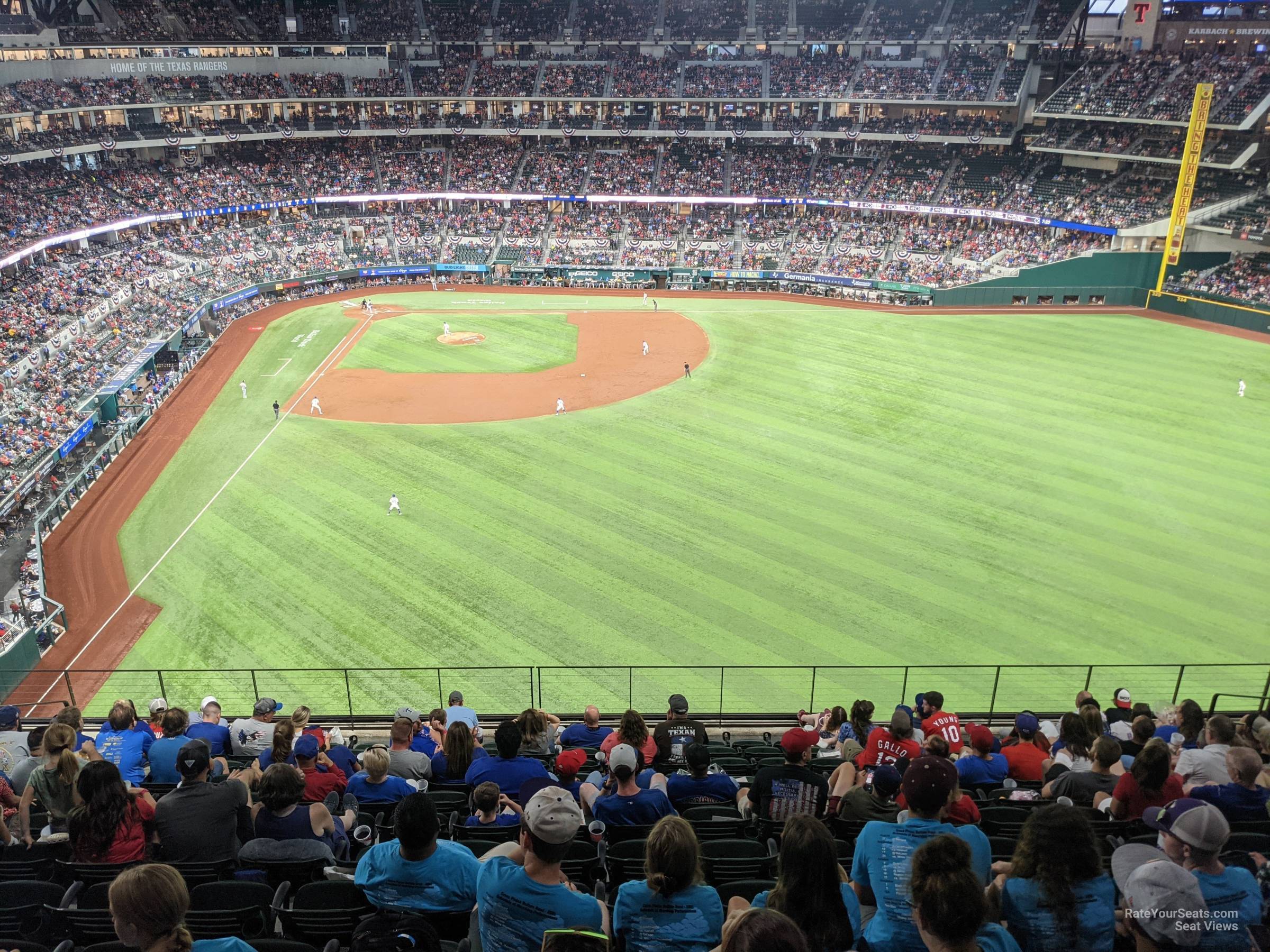 section 234, row 12 seat view  - globe life field