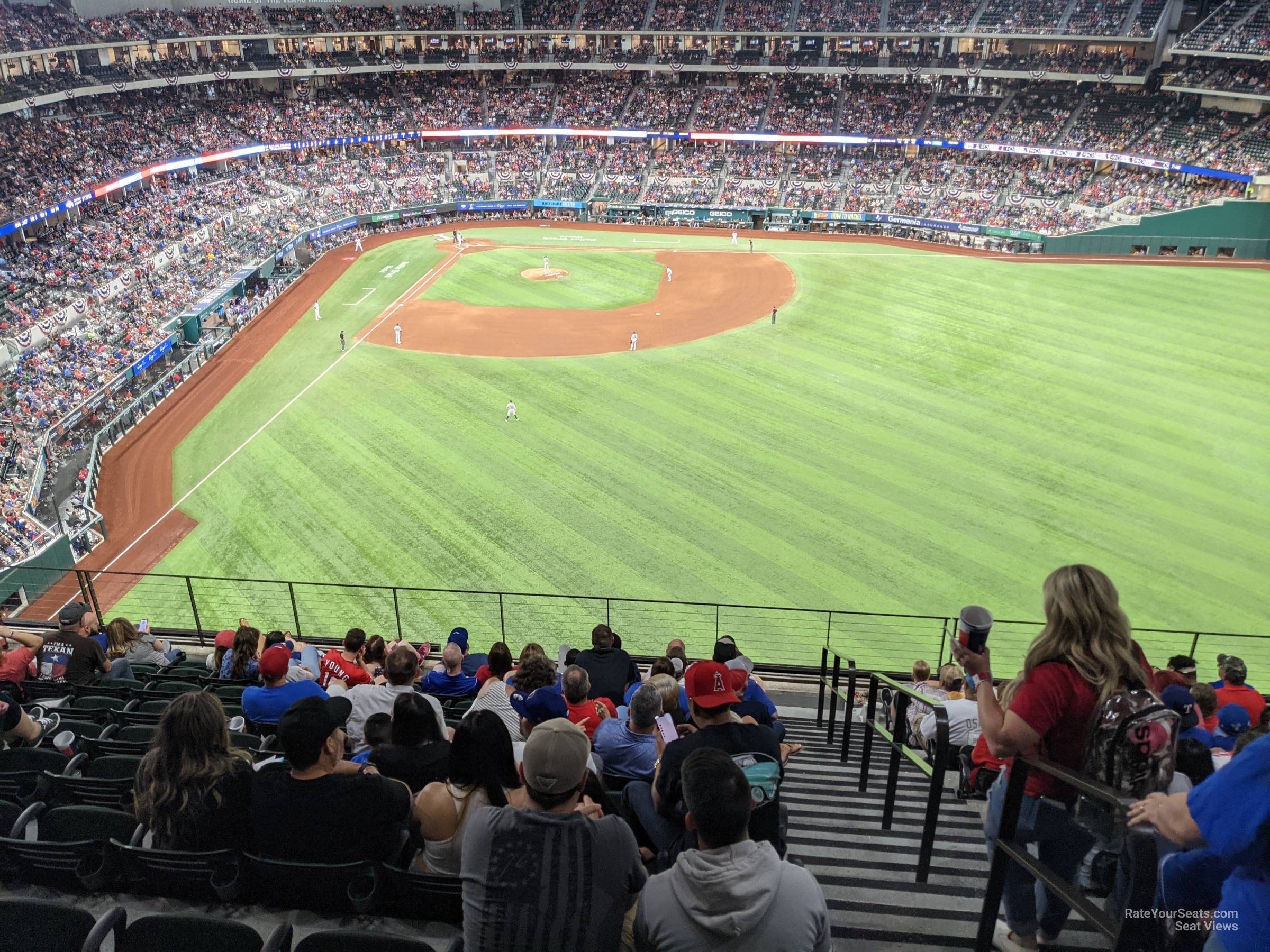 section 234, row 8 seat view  - globe life field