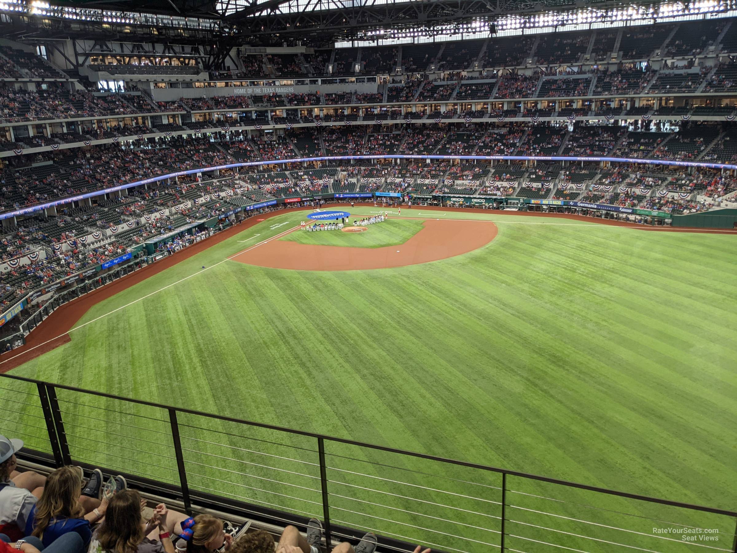 section 236, row 4 seat view  for baseball - globe life field