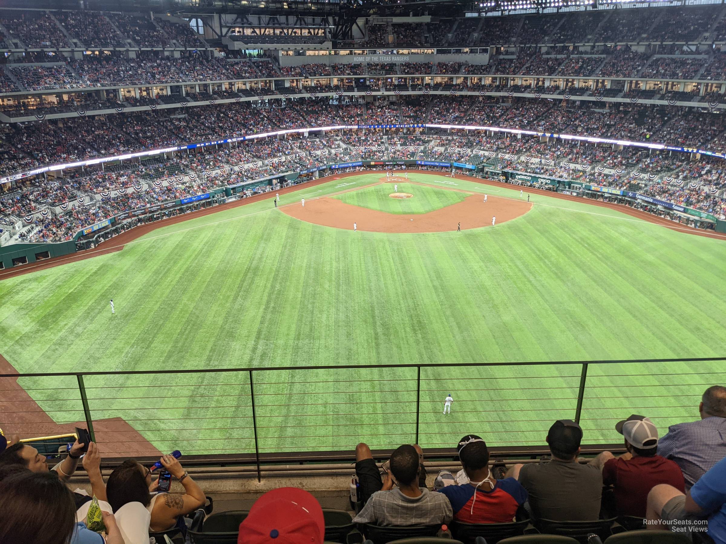 section 239, row 4 seat view  - globe life field