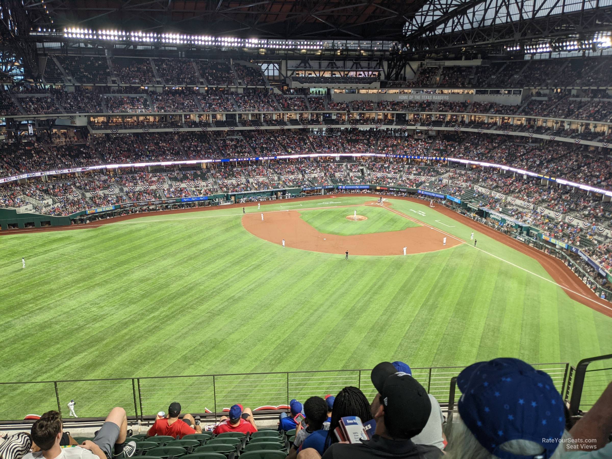 section 241, row 8 seat view  for baseball - globe life field
