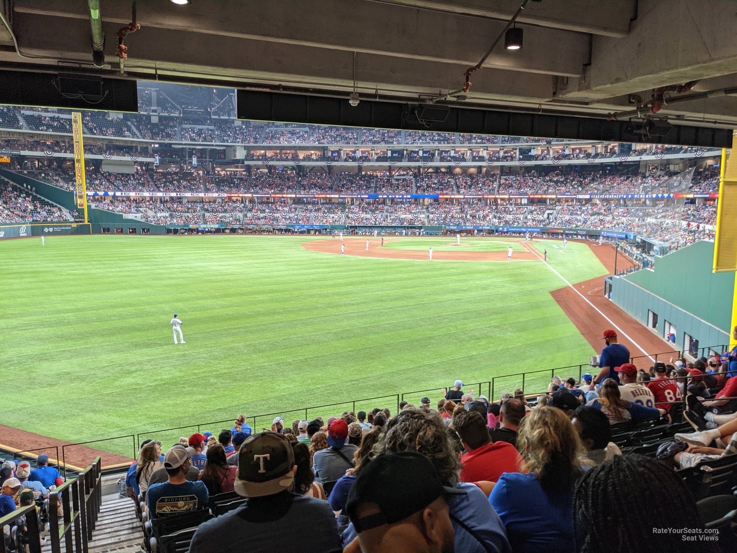 section 32, row 12 seat view  - globe life field