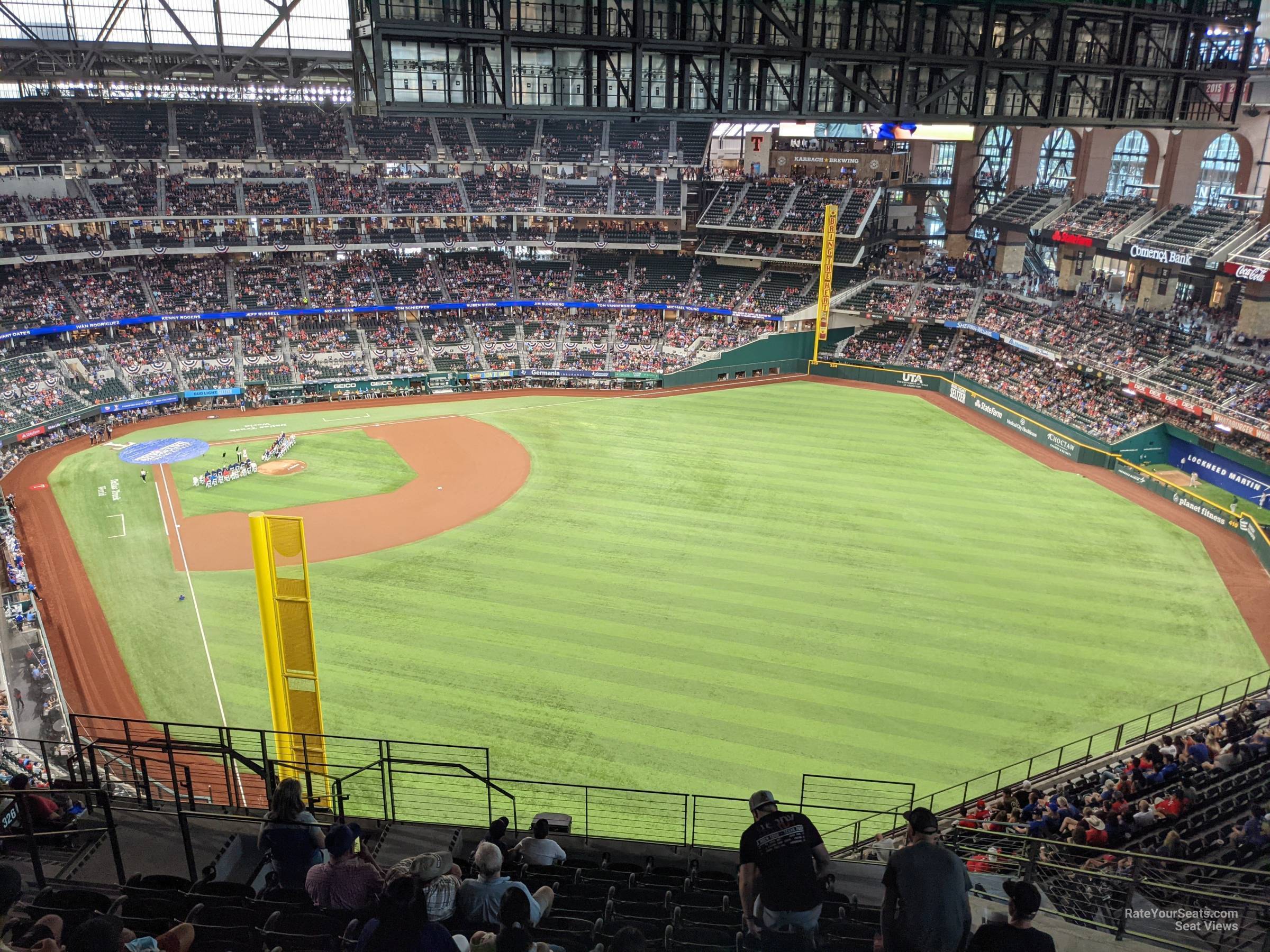Section 243 at Globe Life Field 