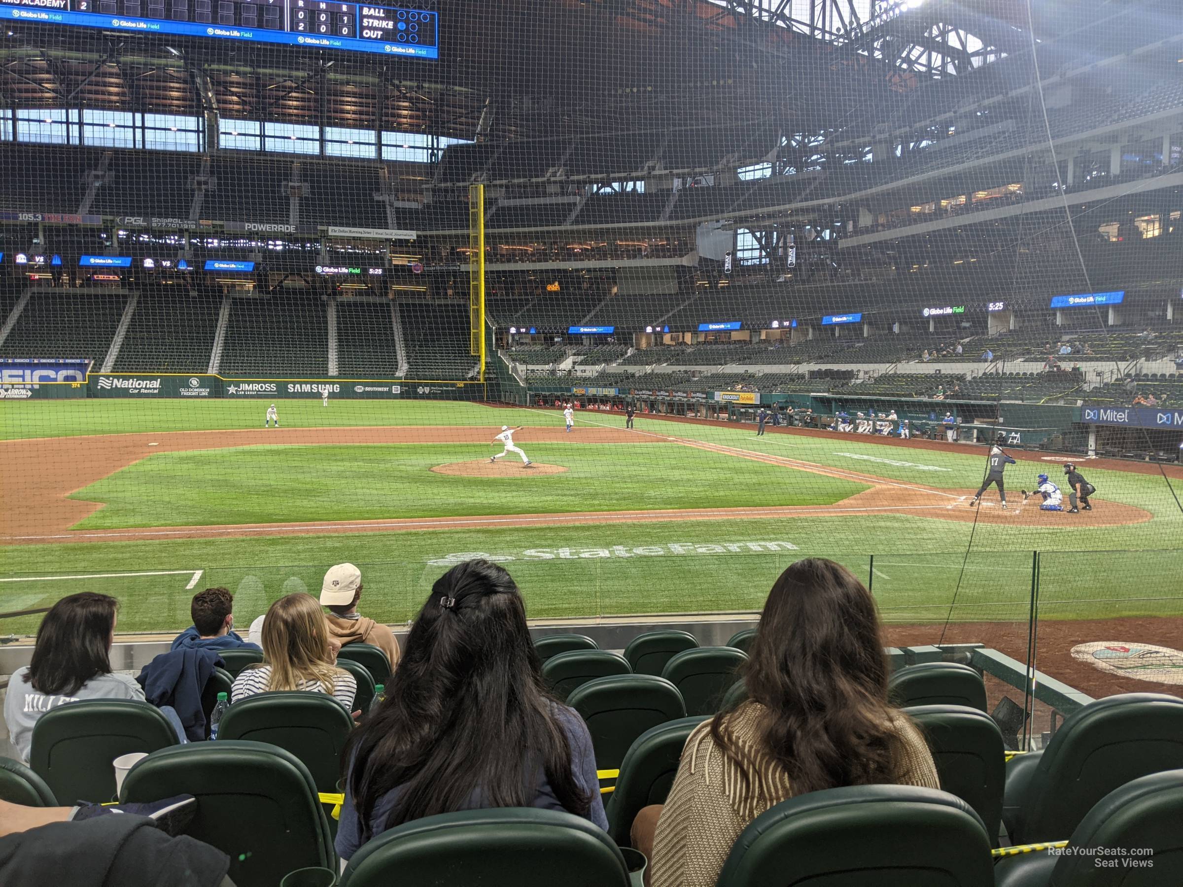 Section 9 At Globe Life Field Rateyourseats Com