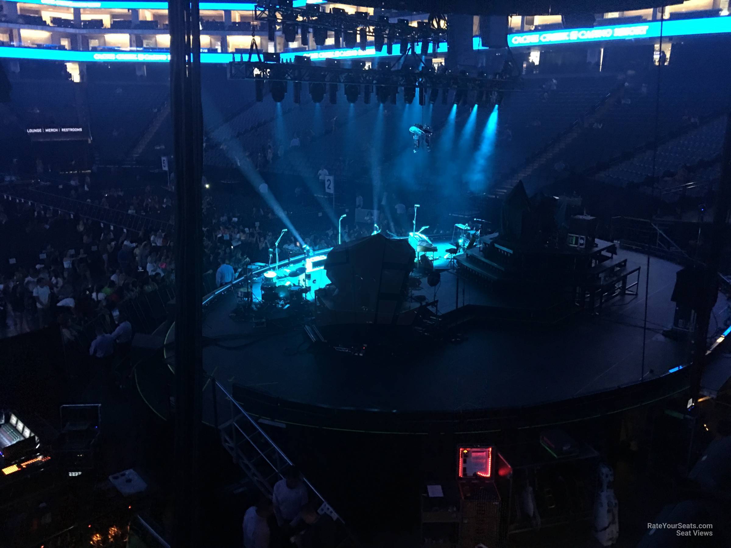 section 101, row a seat view  for concert - golden 1 center
