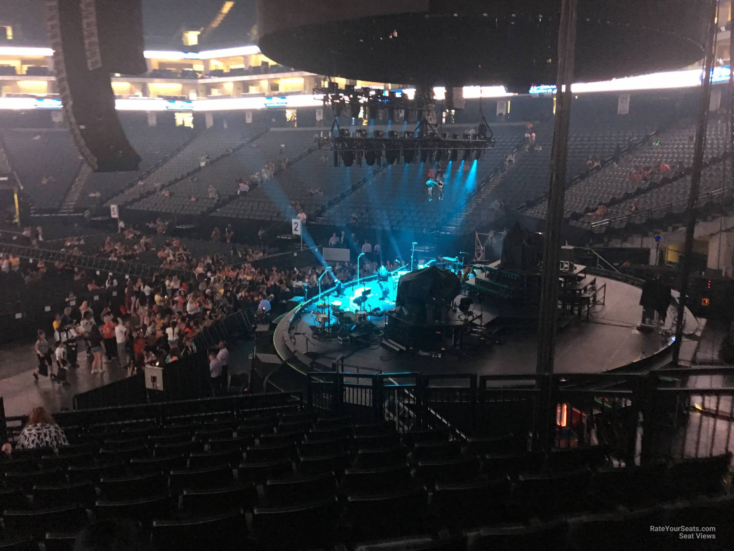 section 103, row a seat view  for concert - golden 1 center