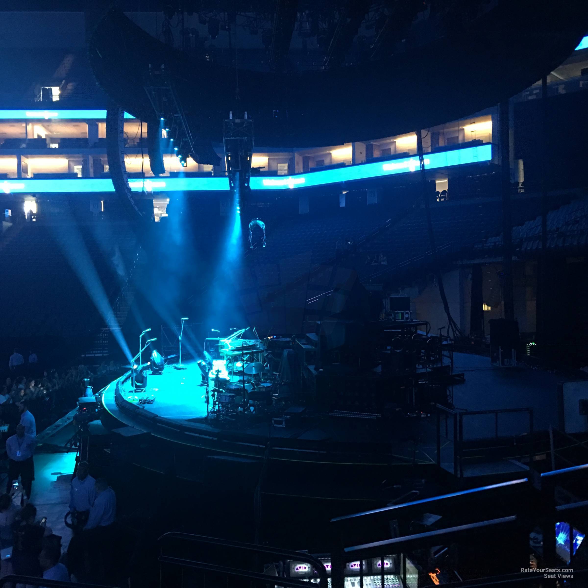 section 104, row a seat view  for concert - golden 1 center