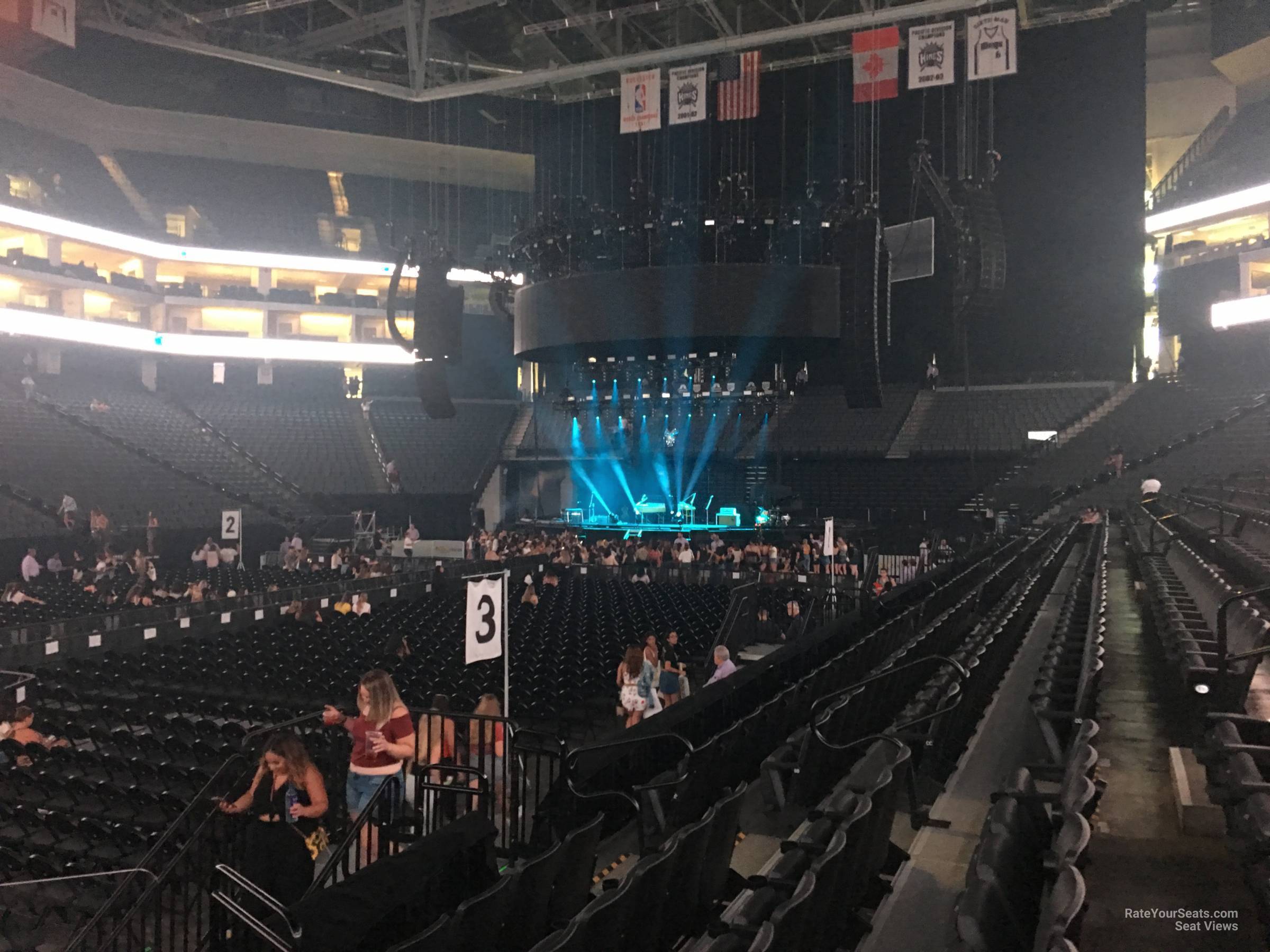 Section 110 At Golden 1 Center