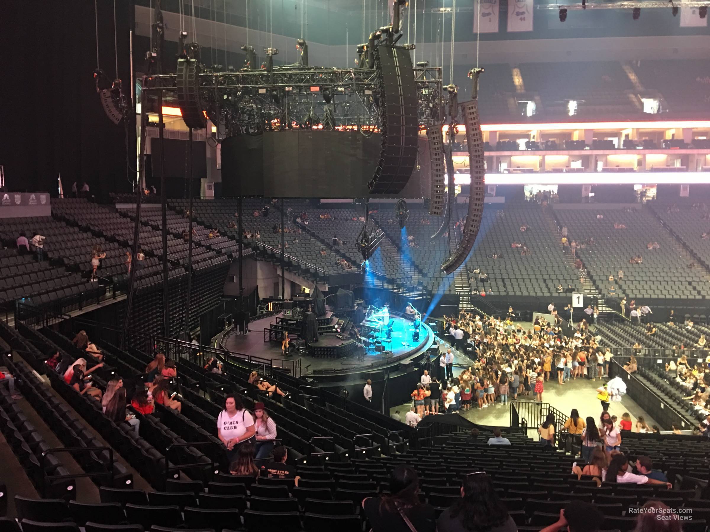 Golden 1 Center Section 122 Concert Seating