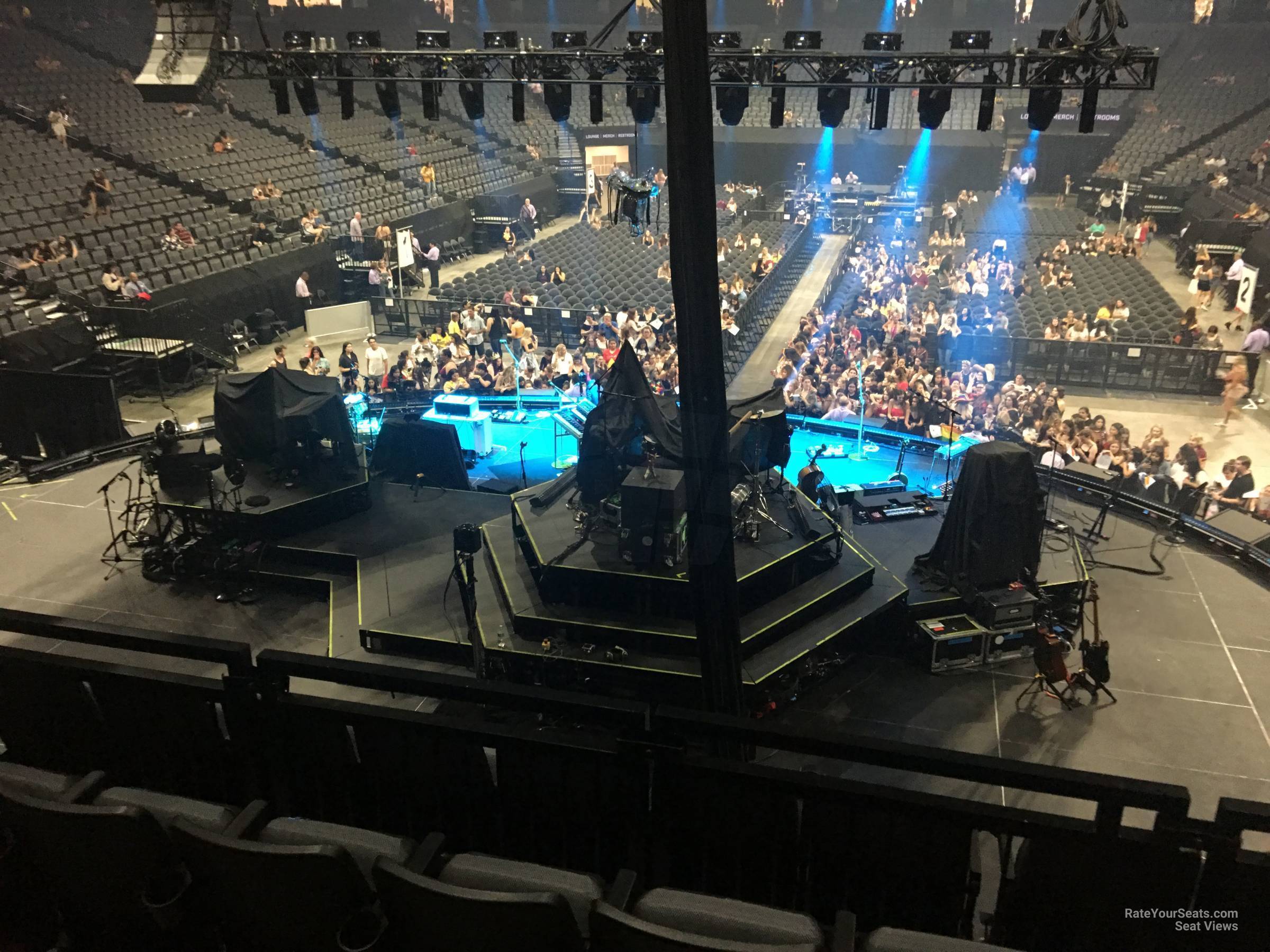 section 126, row a seat view  for concert - golden 1 center