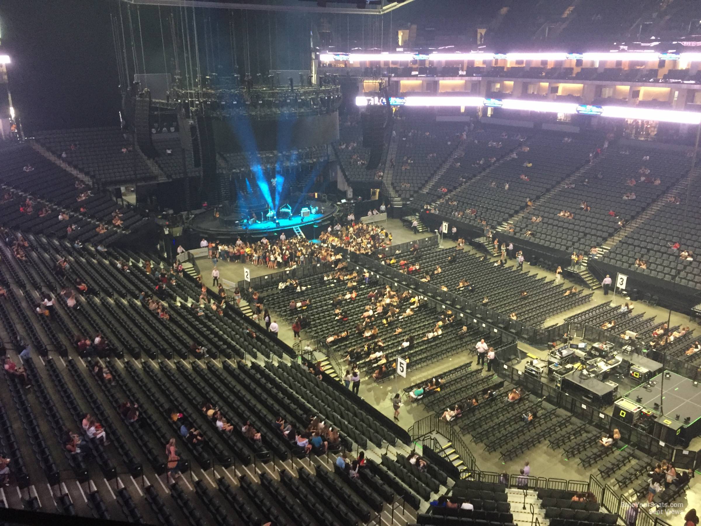 Golden 1 Center Section 215 Concert Seating